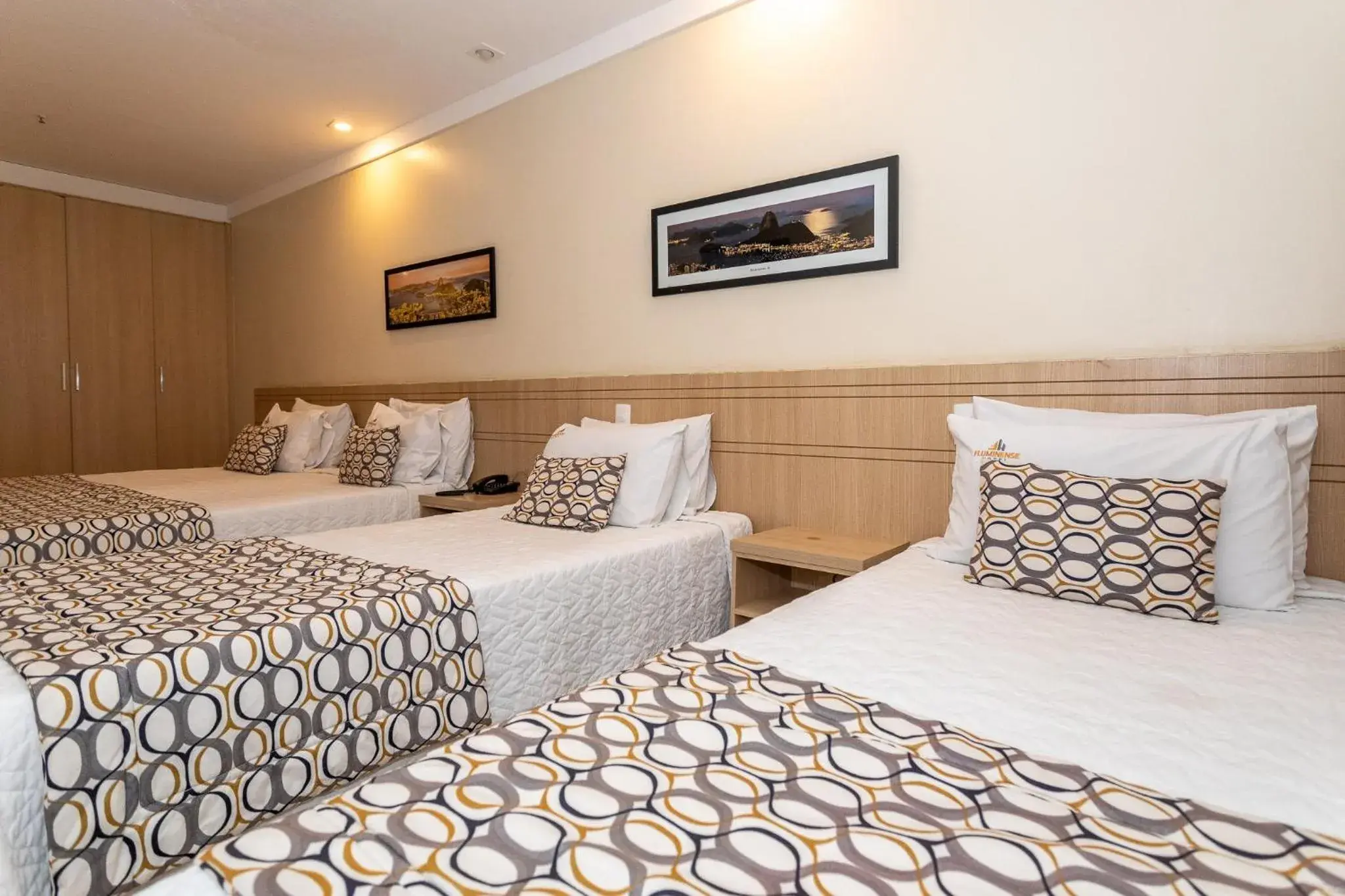 Quadruple Room in Fluminense Hotel Quadruple Room in Fluminense Hotel