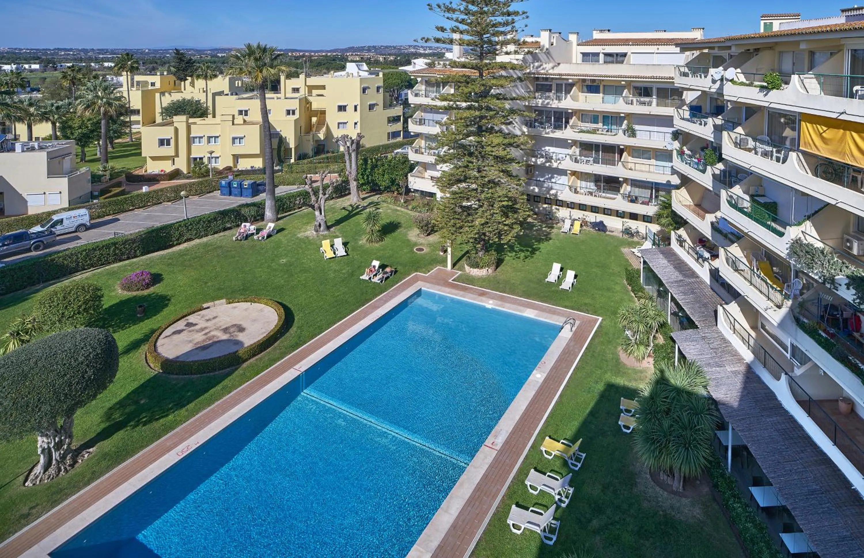Pool view in Parque Mourabel, Oásis Village & Pé do Lago