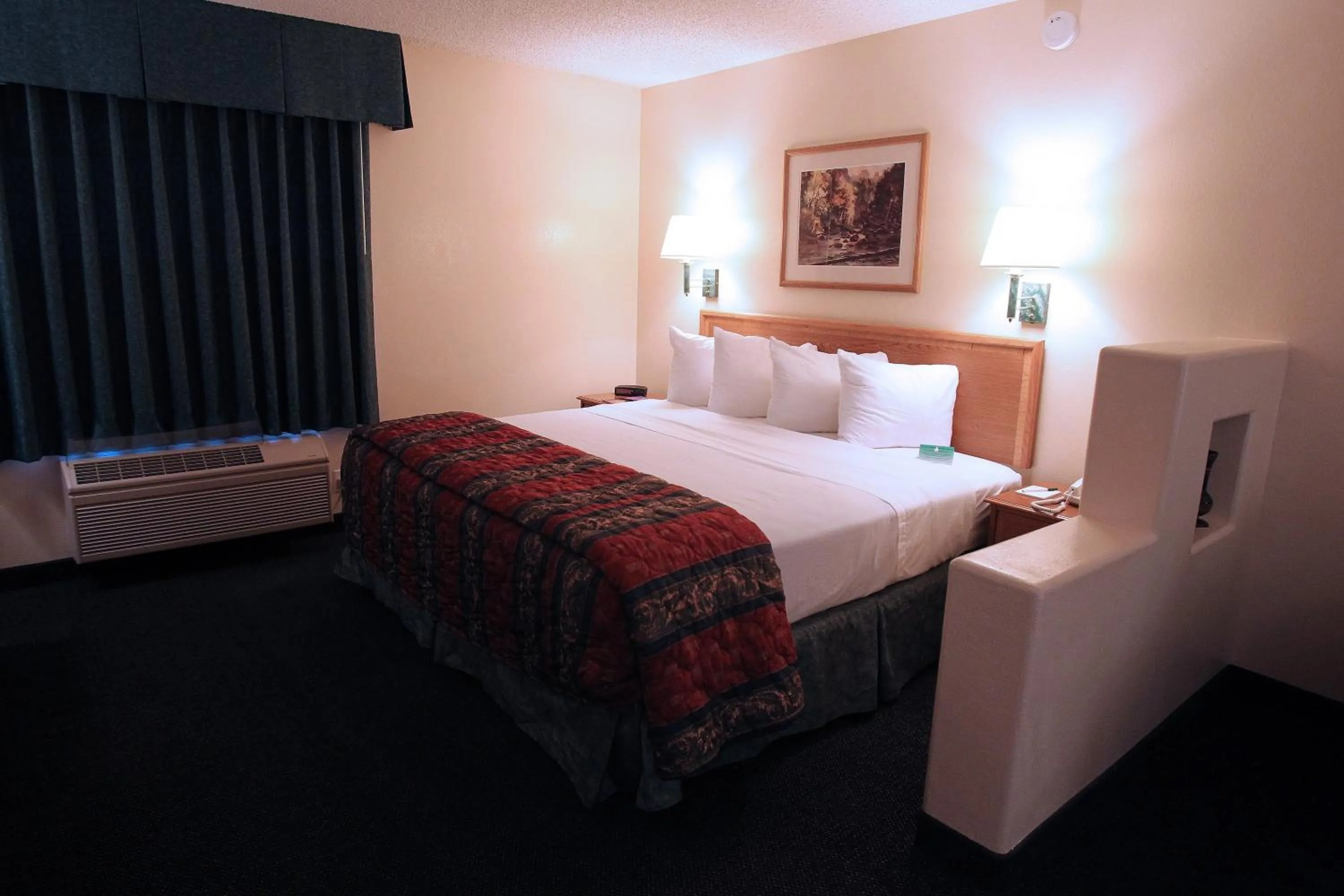 Bed in Gateway Studio Suites