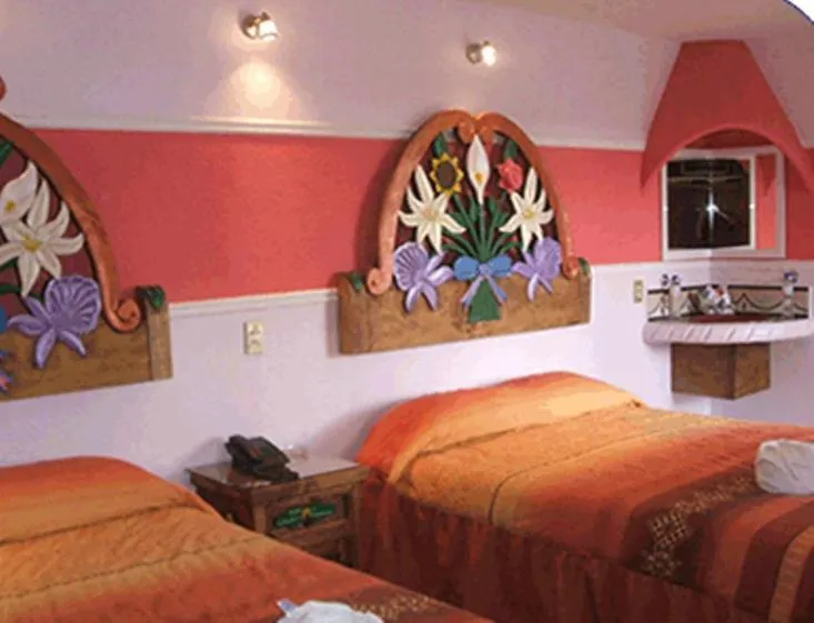 Bed in Hotel El Refugio
