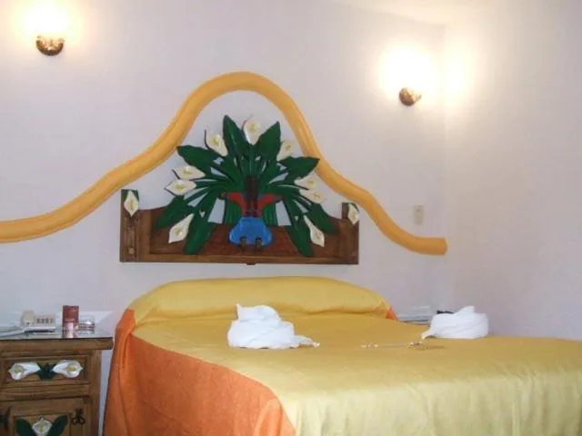 Bed in Hotel El Refugio