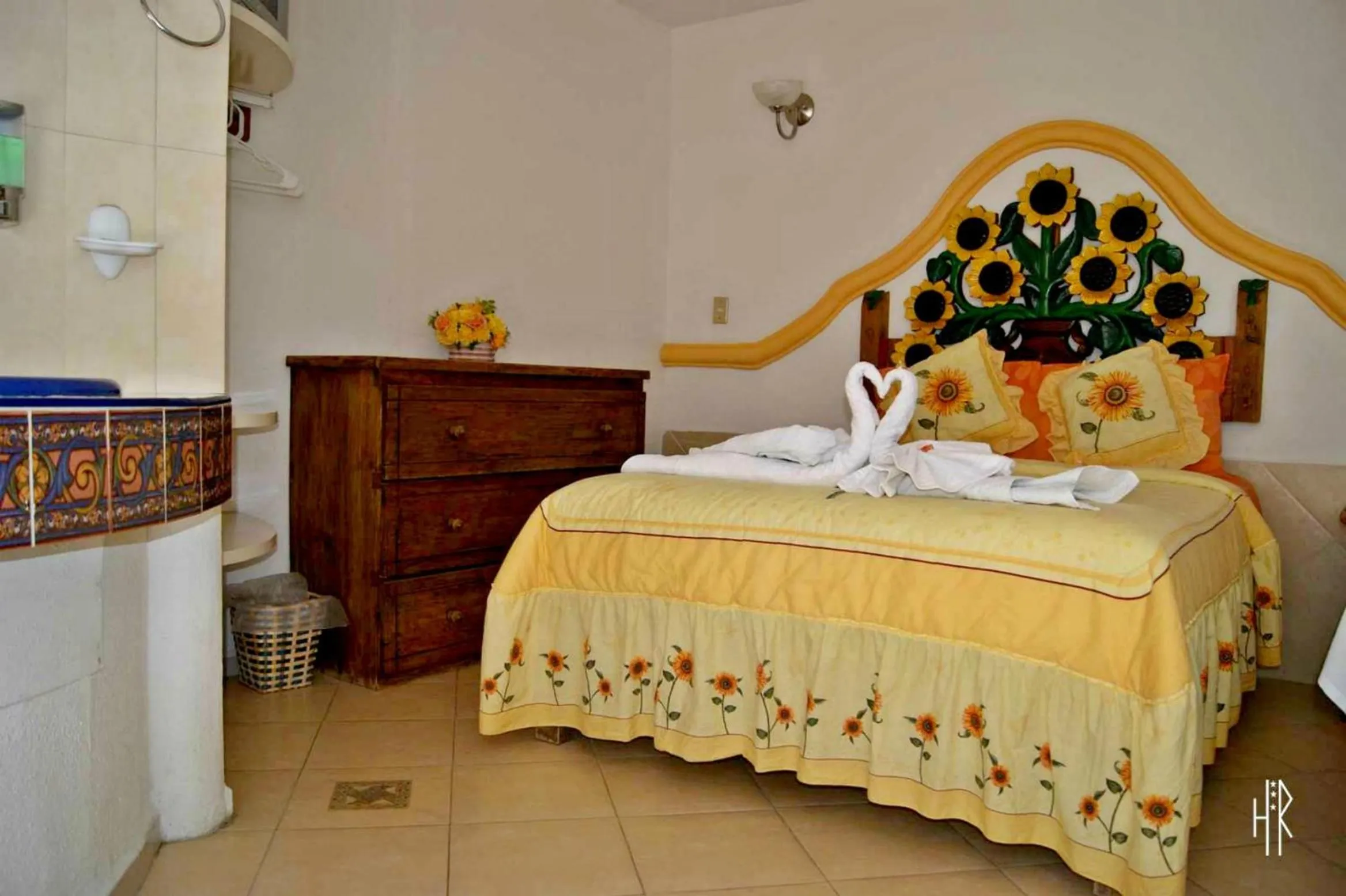 Bed in Hotel El Refugio