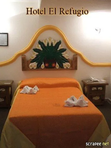 Bed in Hotel El Refugio