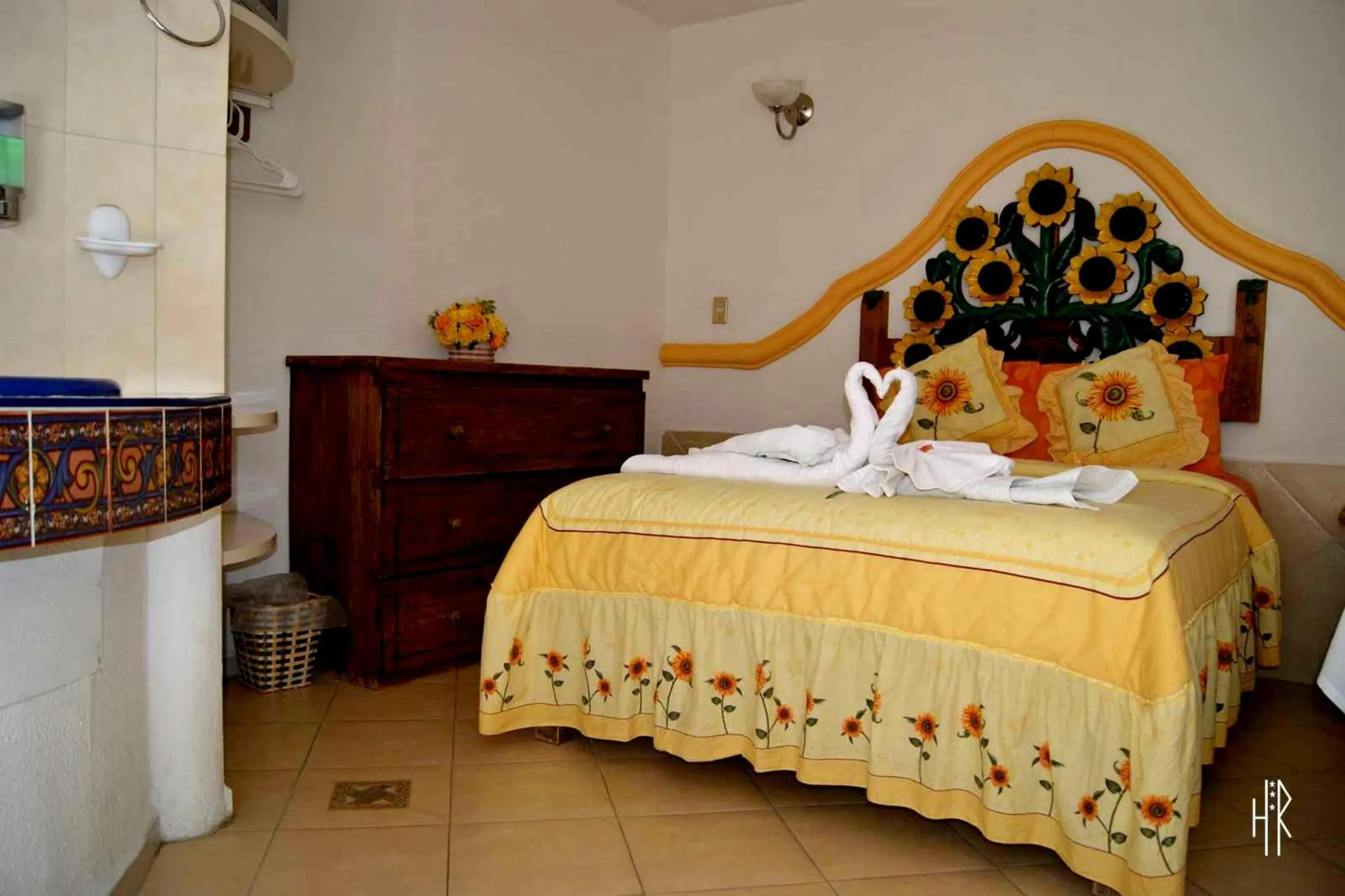 Bed in Hotel El Refugio