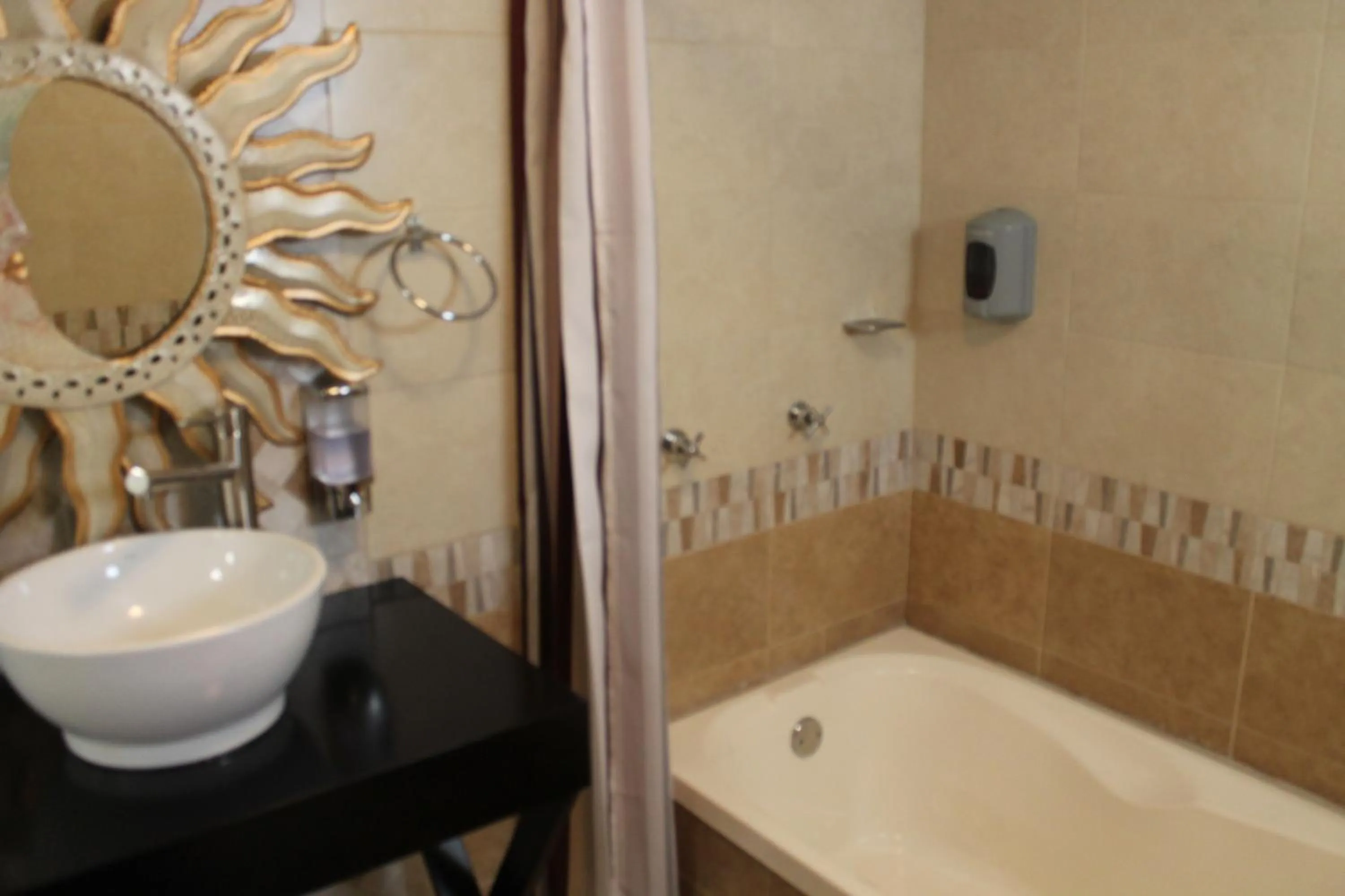 Shower in Hotel El Refugio