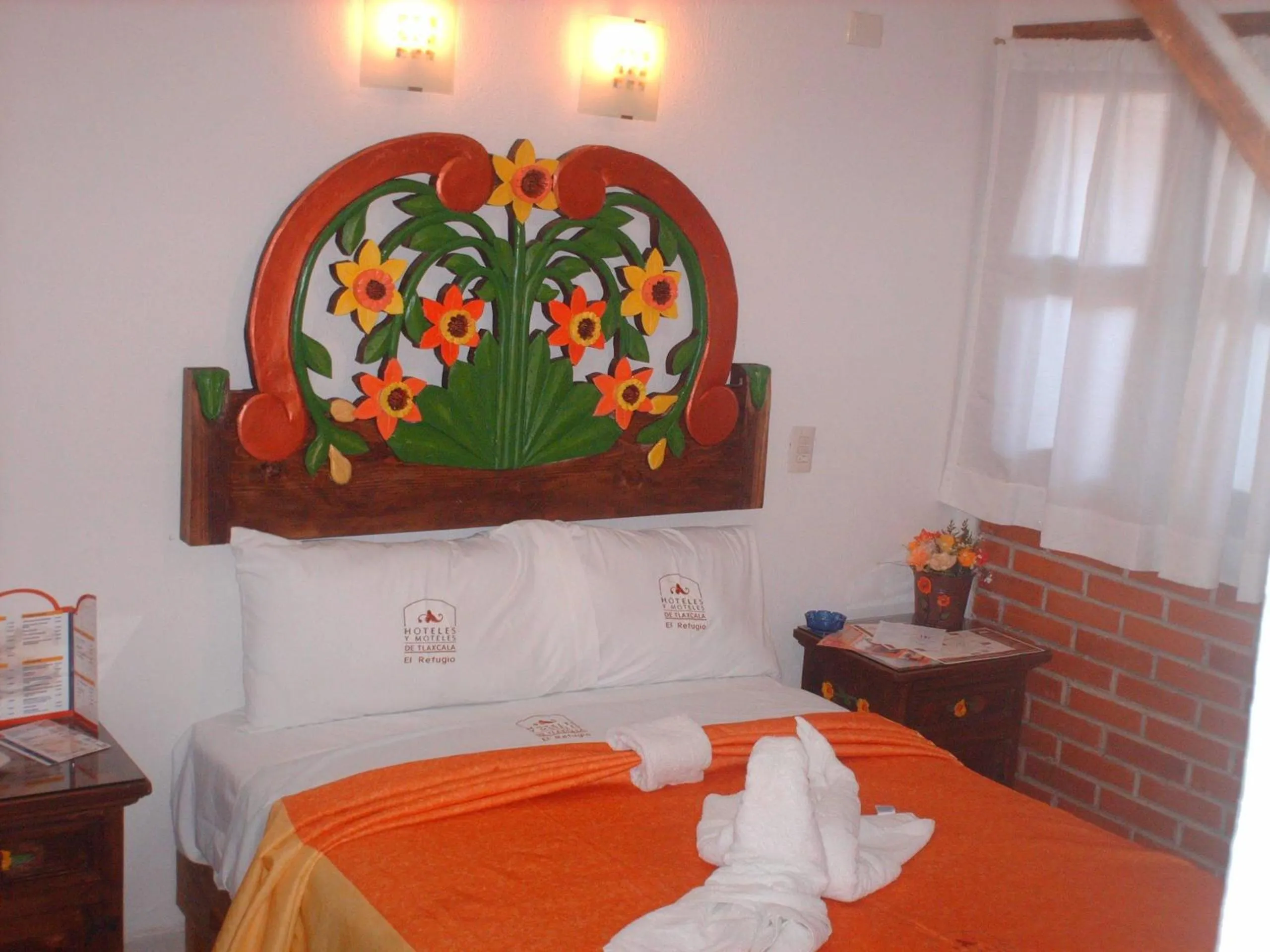 Bed in Hotel El Refugio