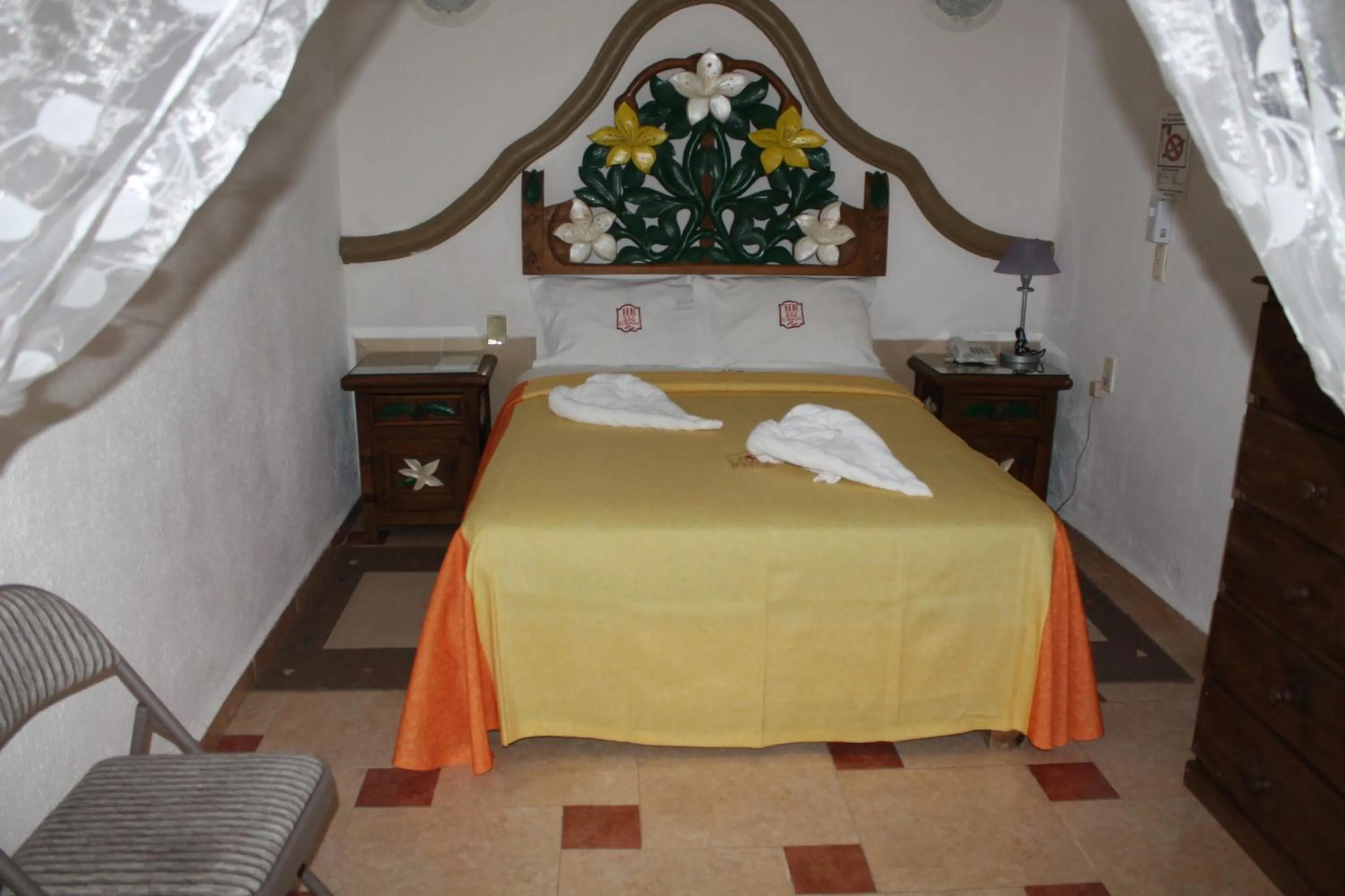 Bed in Hotel El Refugio