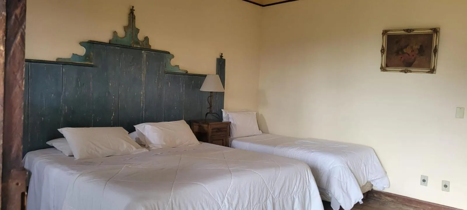 Bed in Pousada Paço do Lavradio