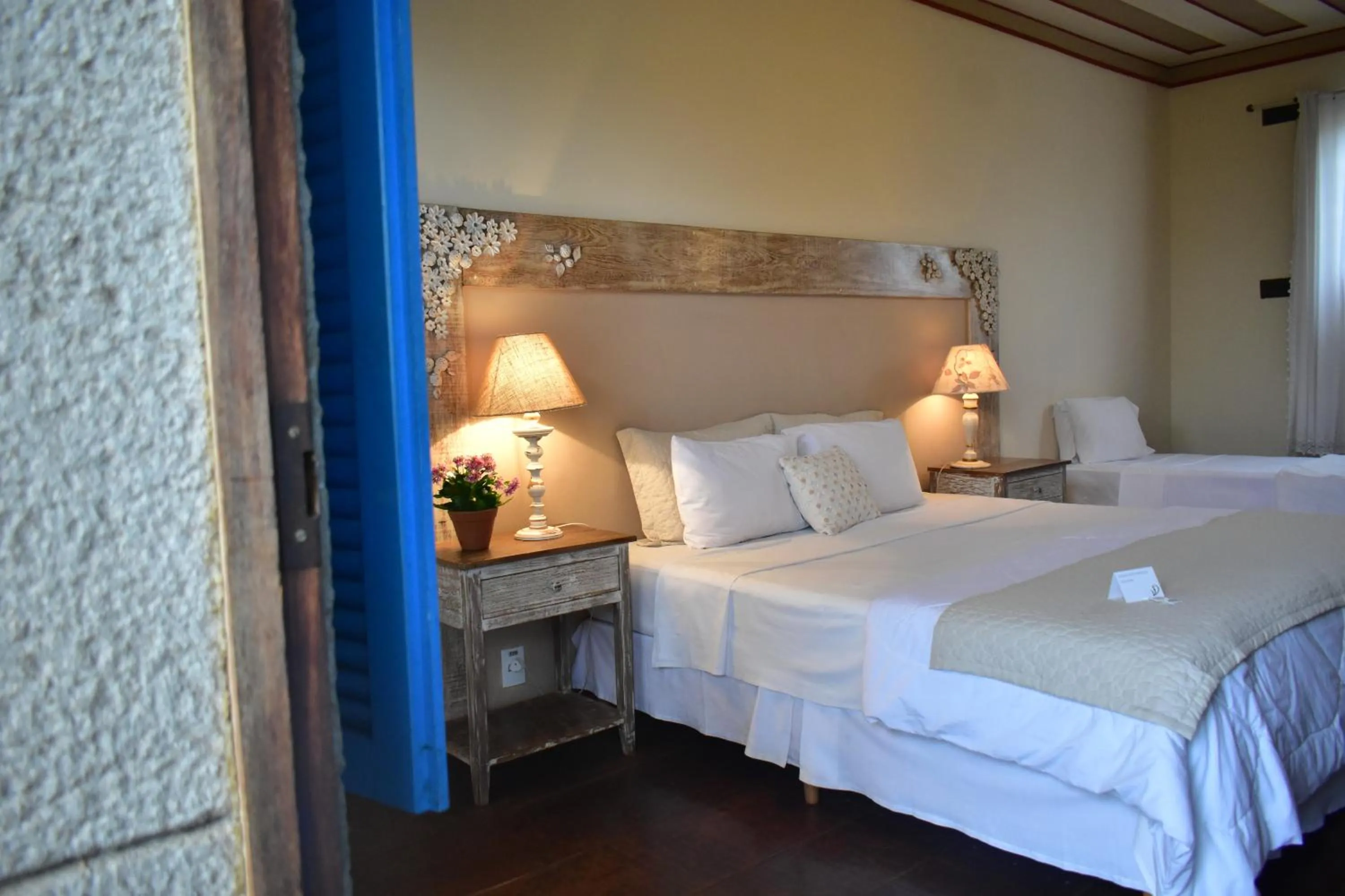 Bed in Pousada Paço do Lavradio