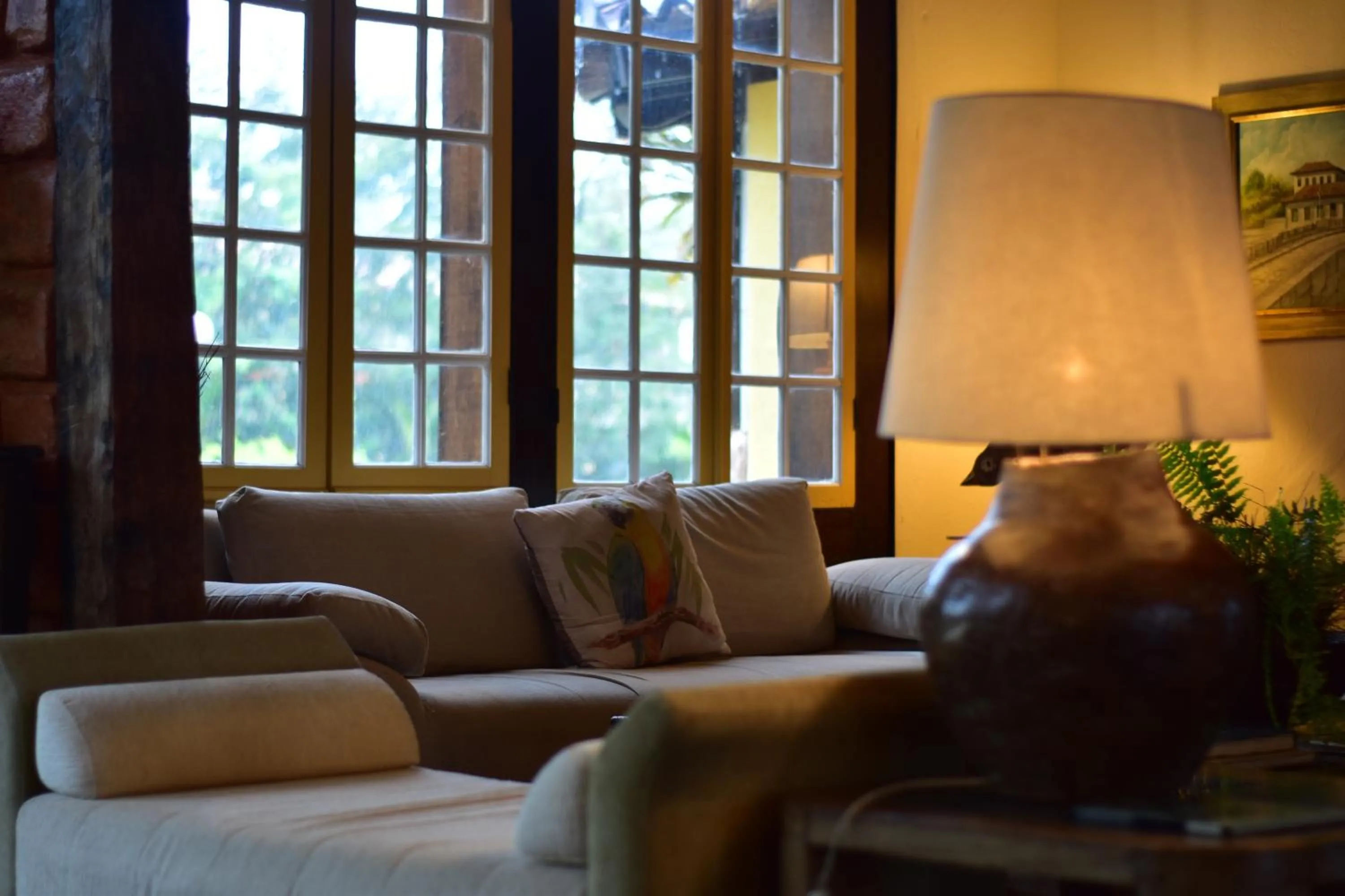 Seating area in Pousada Paço do Lavradio