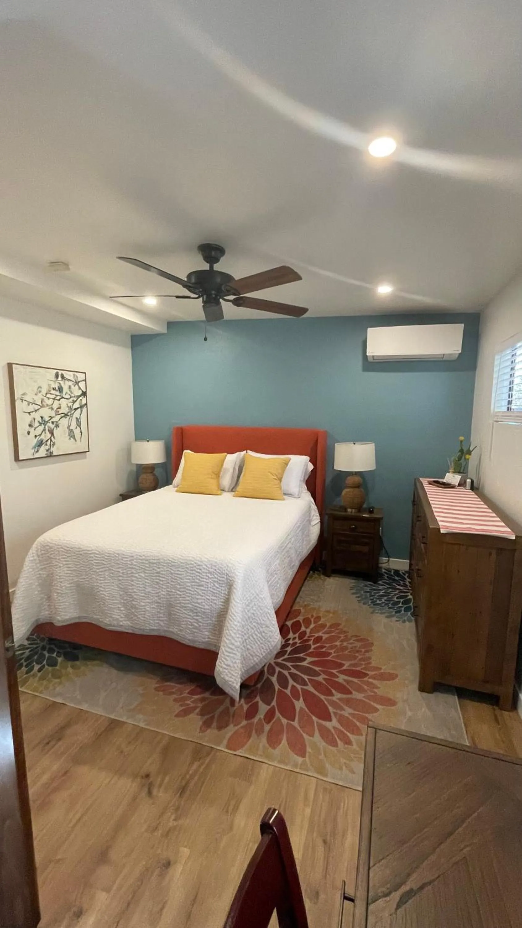 Bed in Adobe Rose Inn