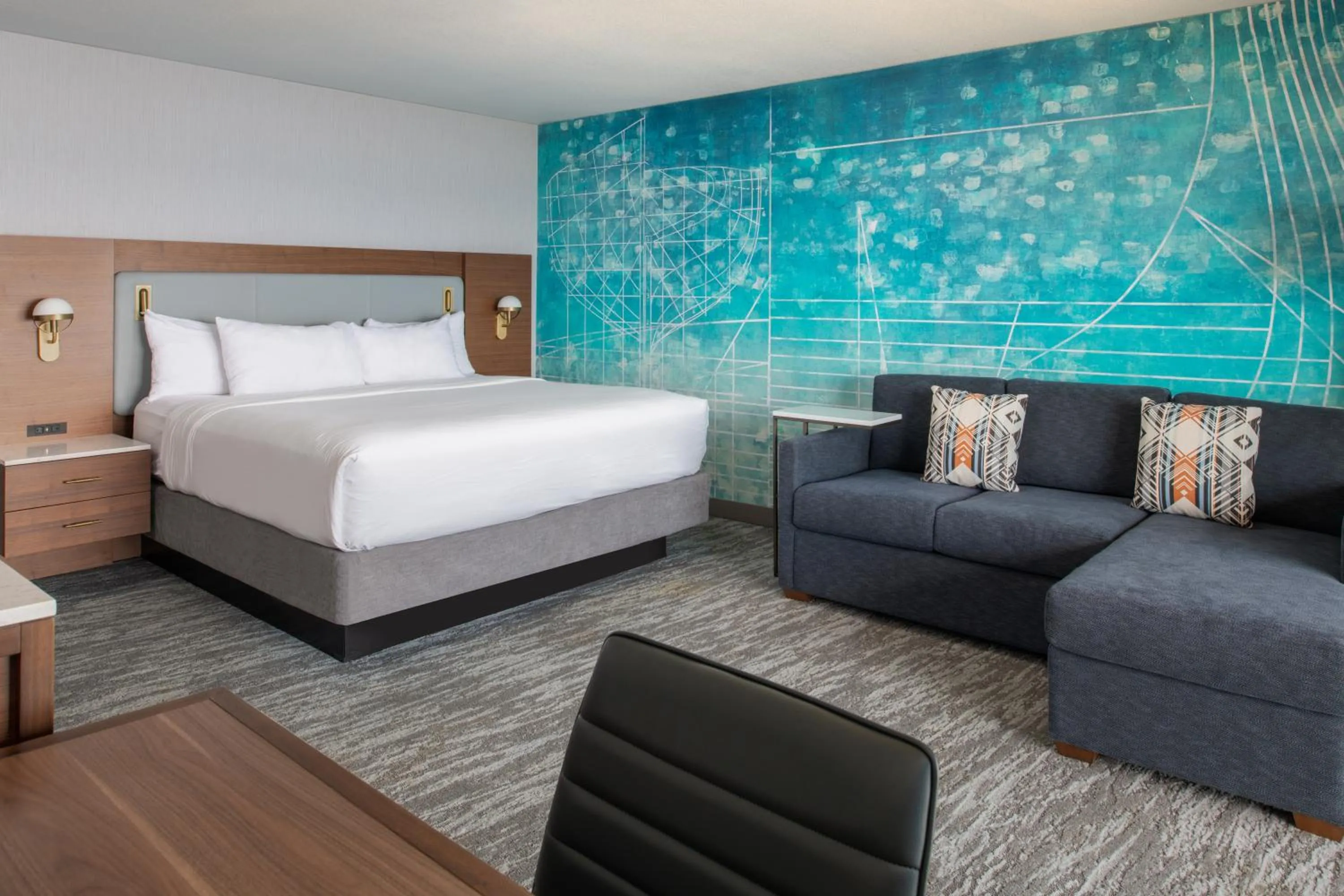 Bedroom, Bed in Red Lion Hotel Port Angeles Harbor