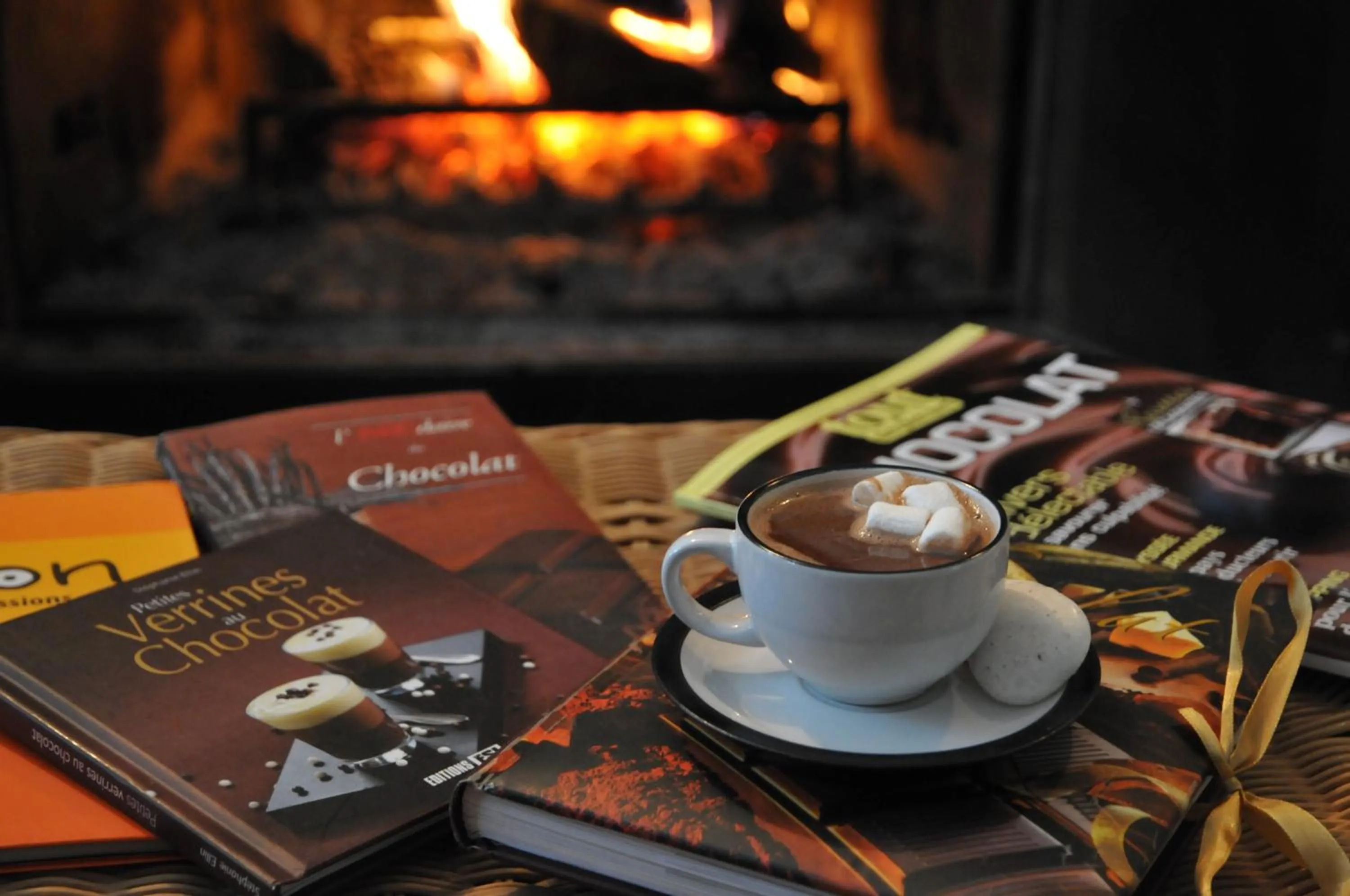 Drinks in Auberge La Chocolatiere