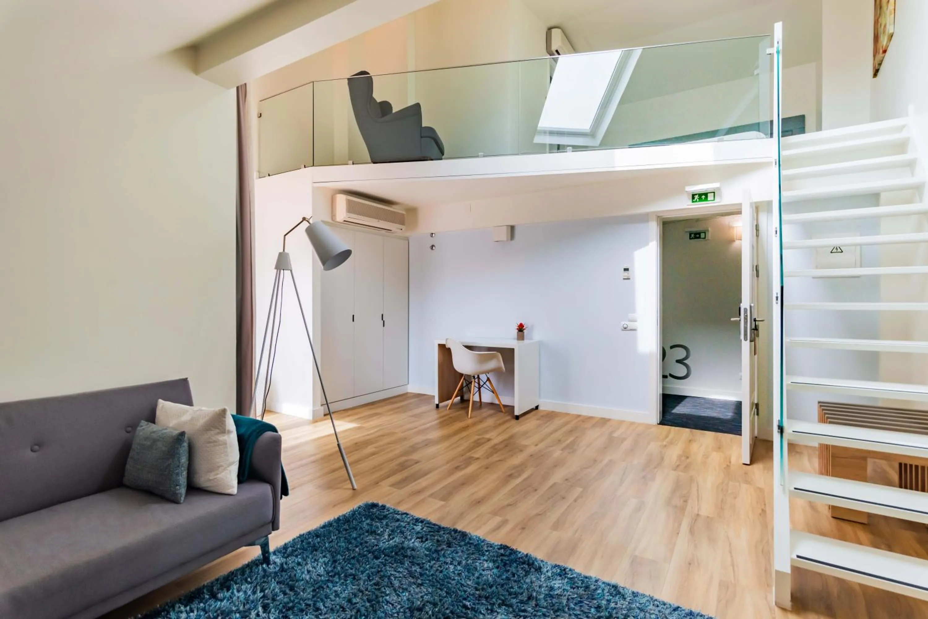 Seating area in Porta da Arrábida Suites