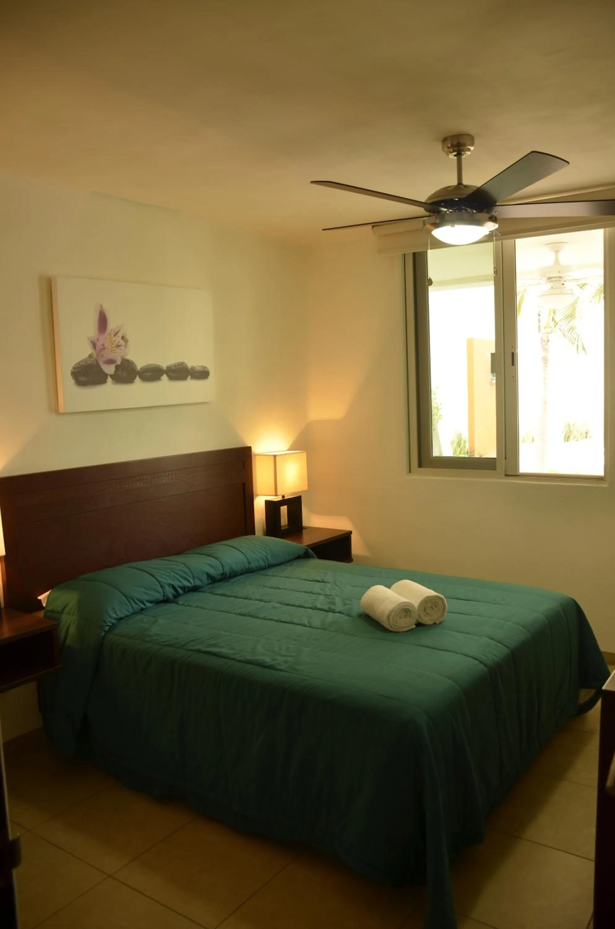 Bed in Zenharmony Suites