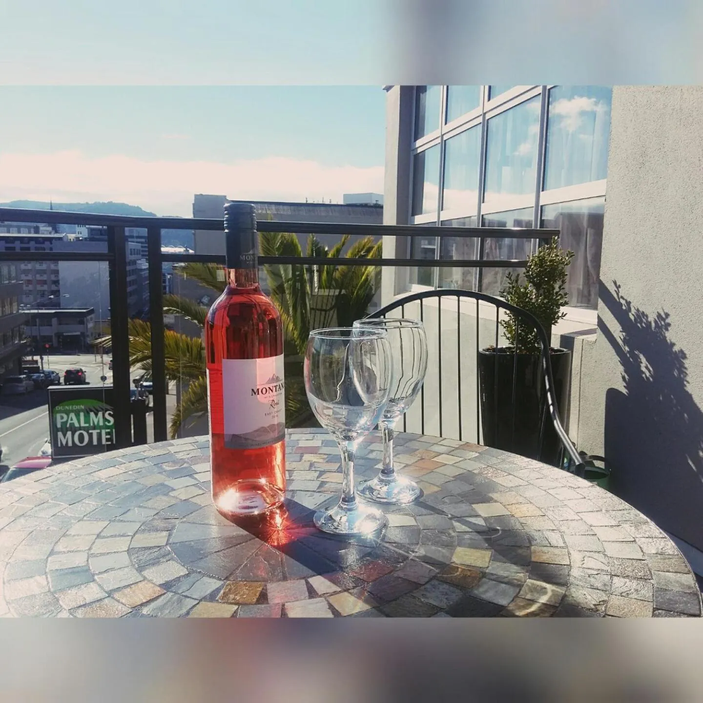 Balcony/Terrace in Dunedin Palms Motel
