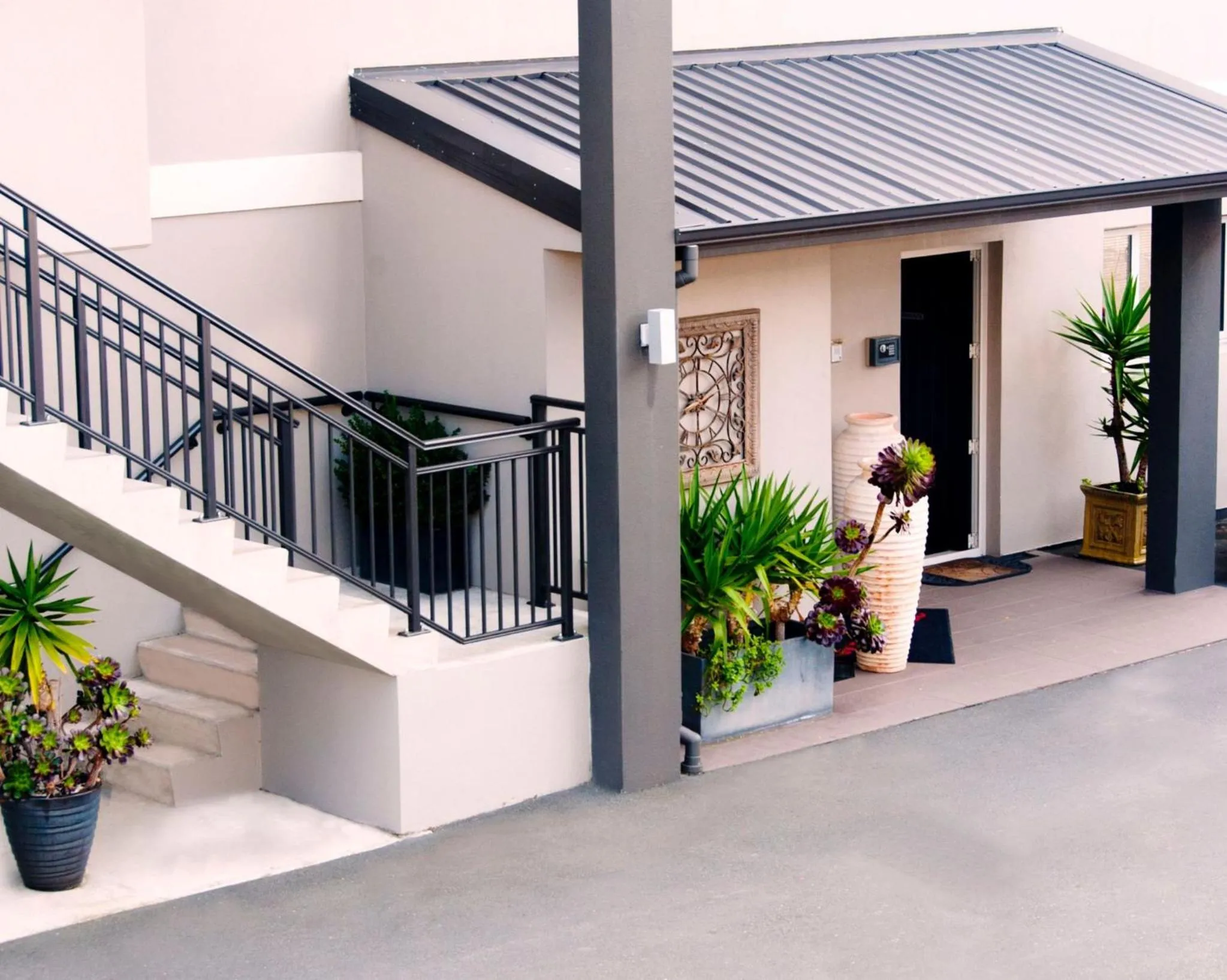 Facade/entrance in Dunedin Palms Motel