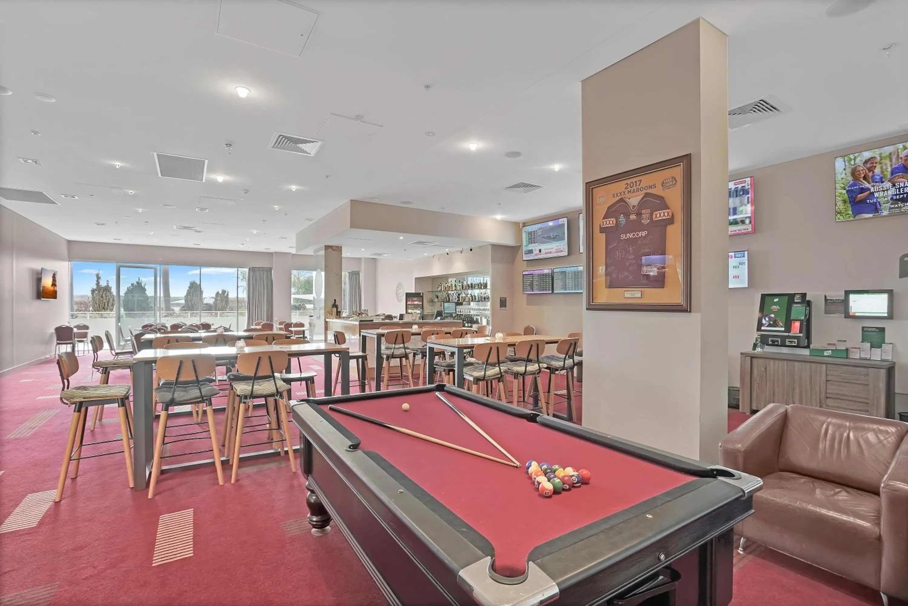 Game Room in Pelican Waters Golf Resort Sunshine Coast