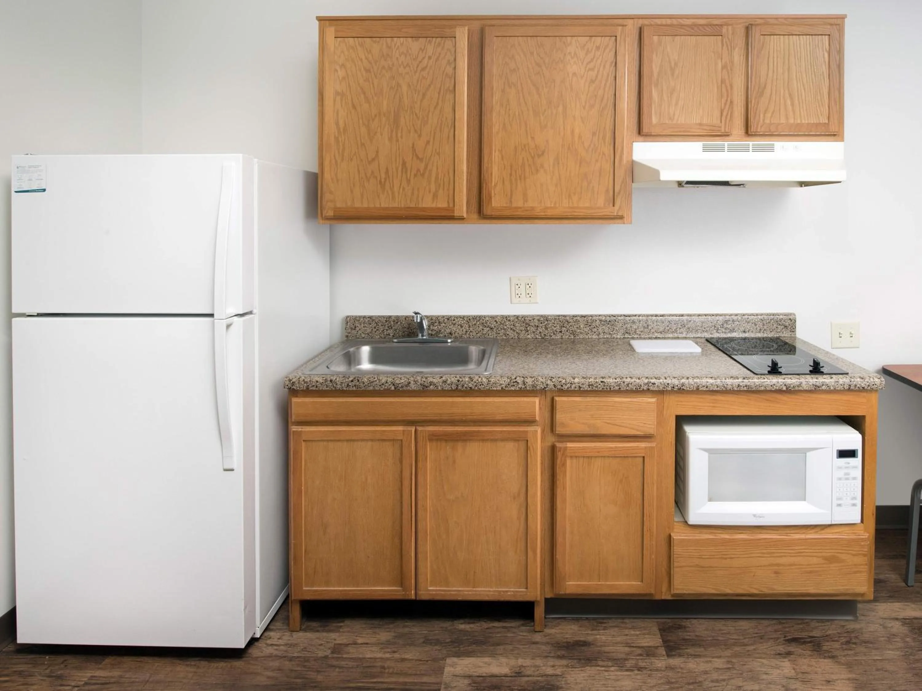 Kitchen or kitchenette in WoodSpring Suites Allentown Bethlehem
