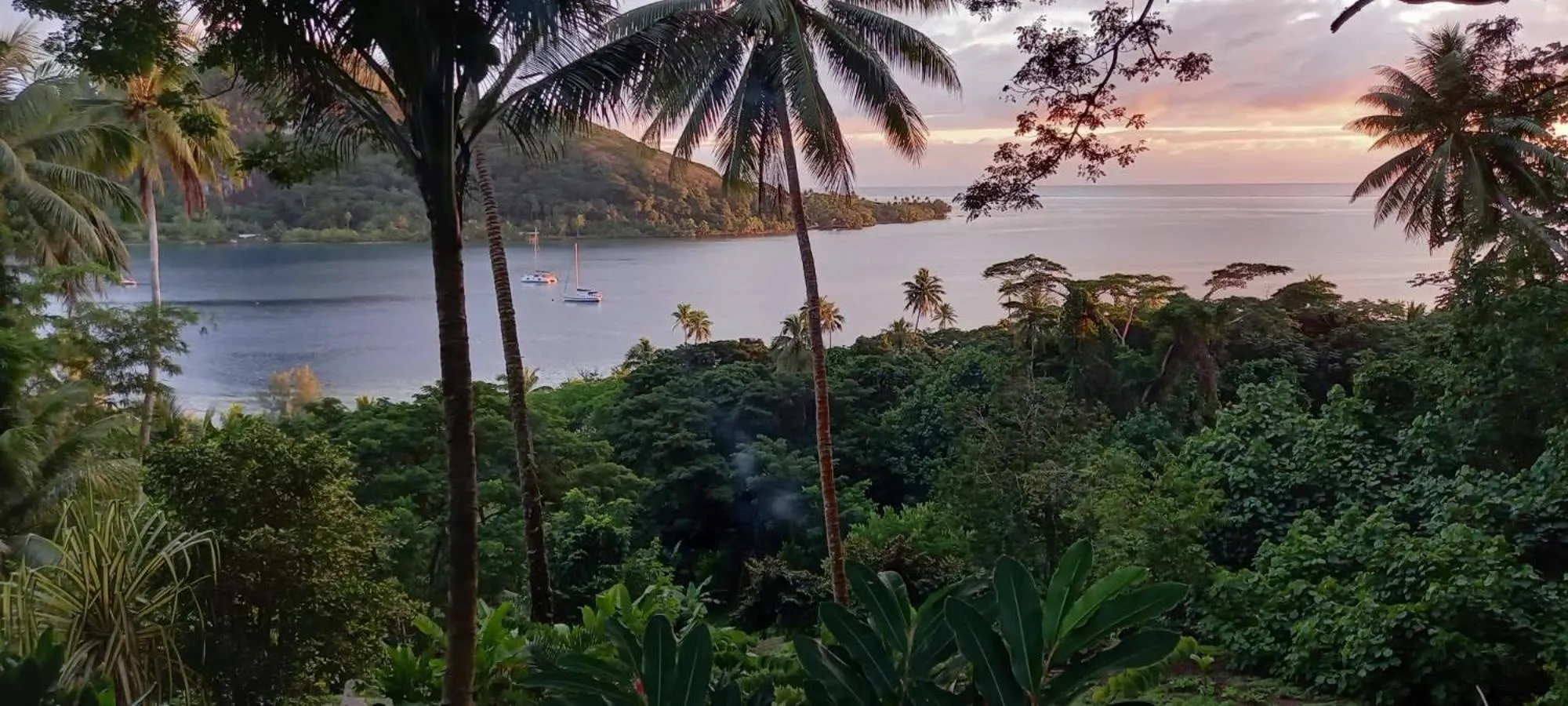 Sea view in Fare Oviri Lodge