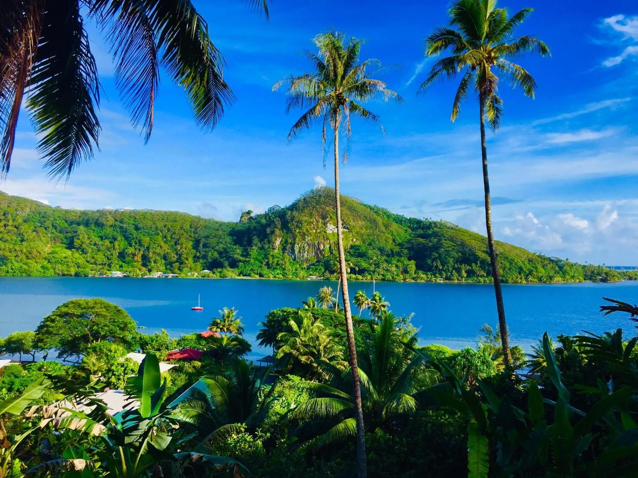 Sea view in Fare Oviri Lodge