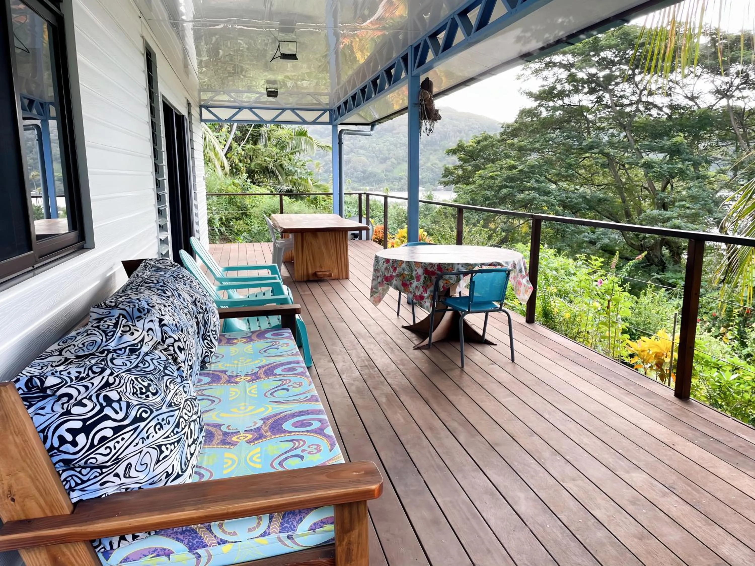 Balcony/Terrace in Fare Oviri Lodge