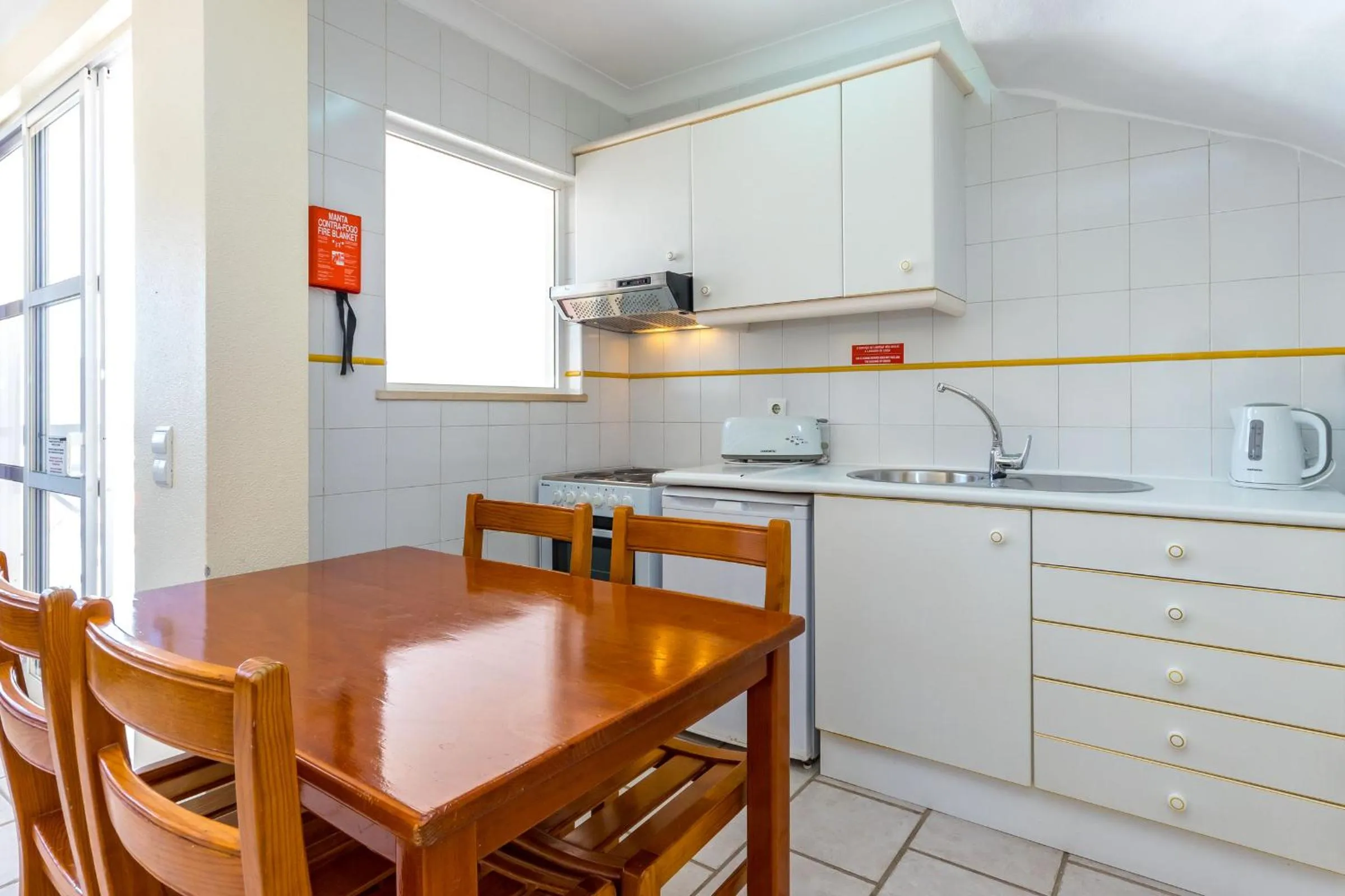 Kitchen or kitchenette in Club Ouratlantico