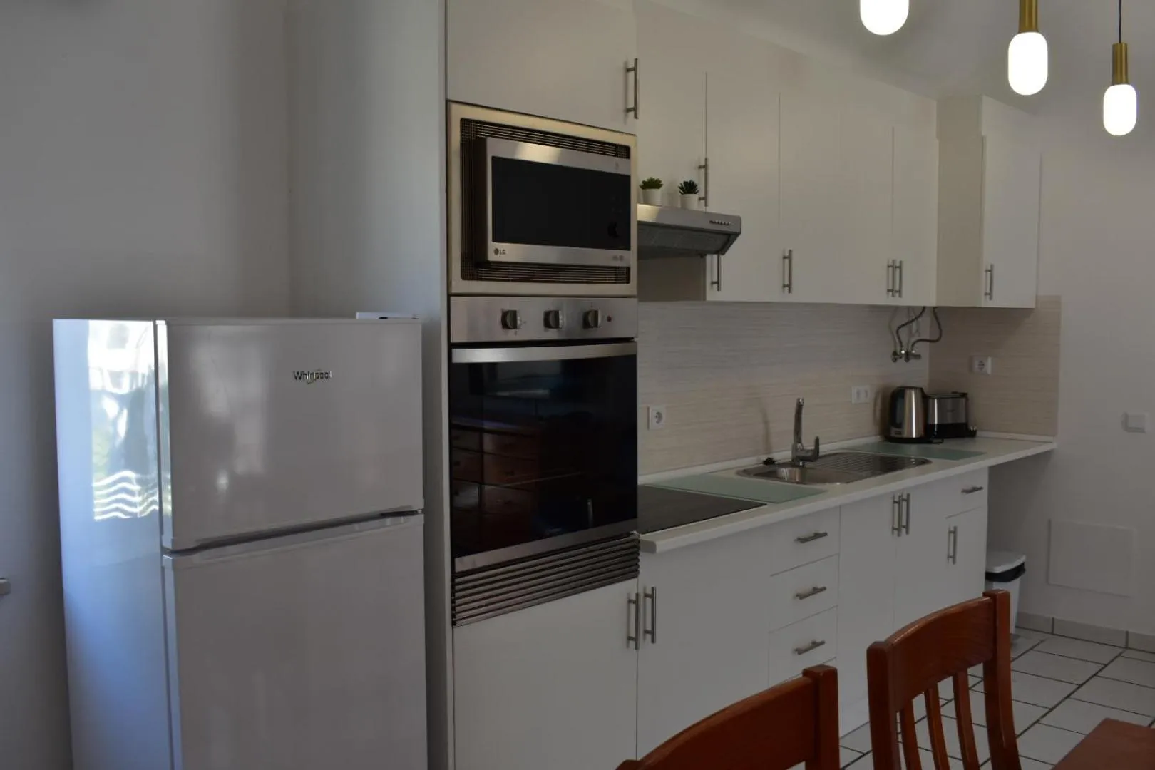 Kitchen or kitchenette in Club Ouratlantico