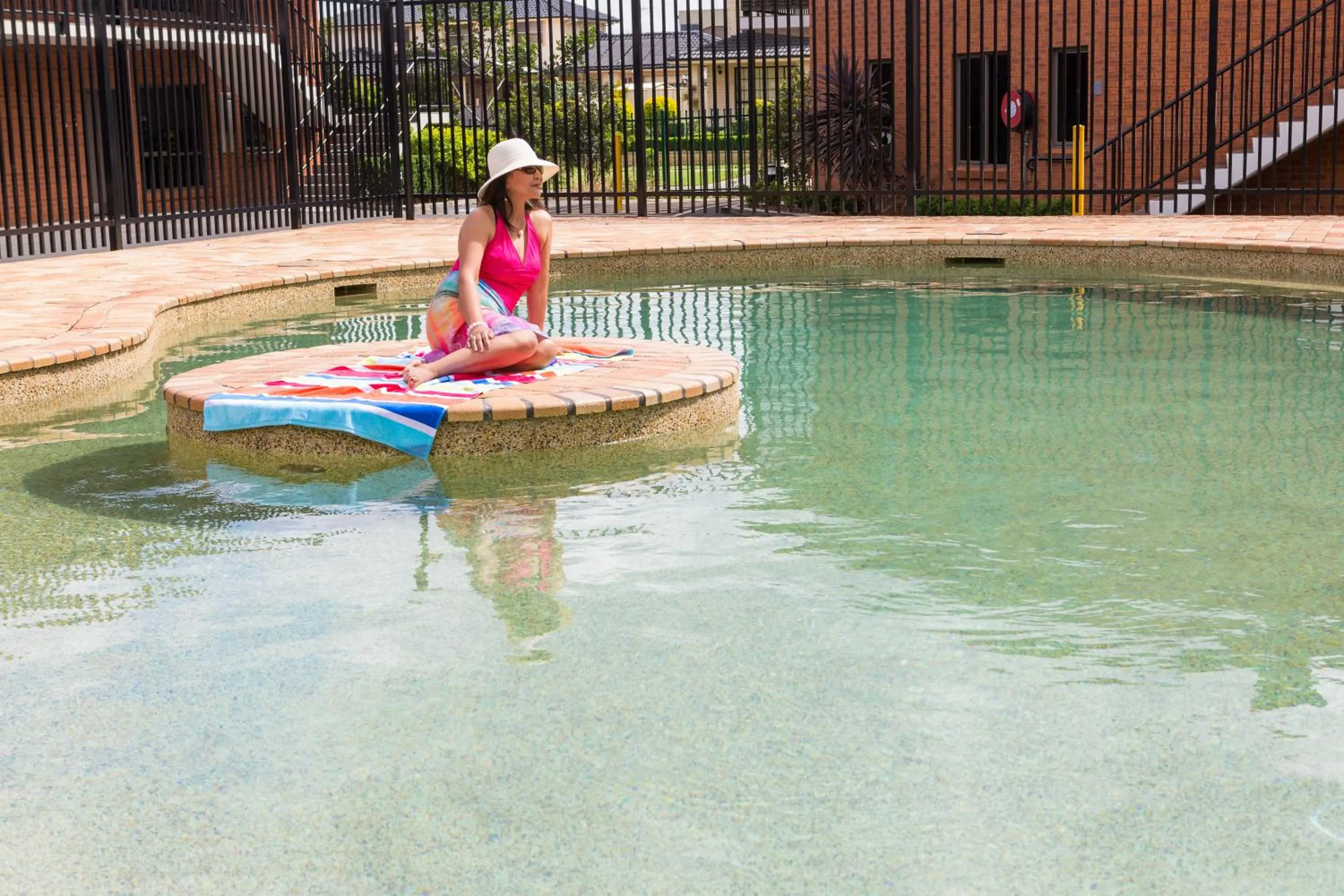 Swimming pool in Hunts Hotel Liverpool