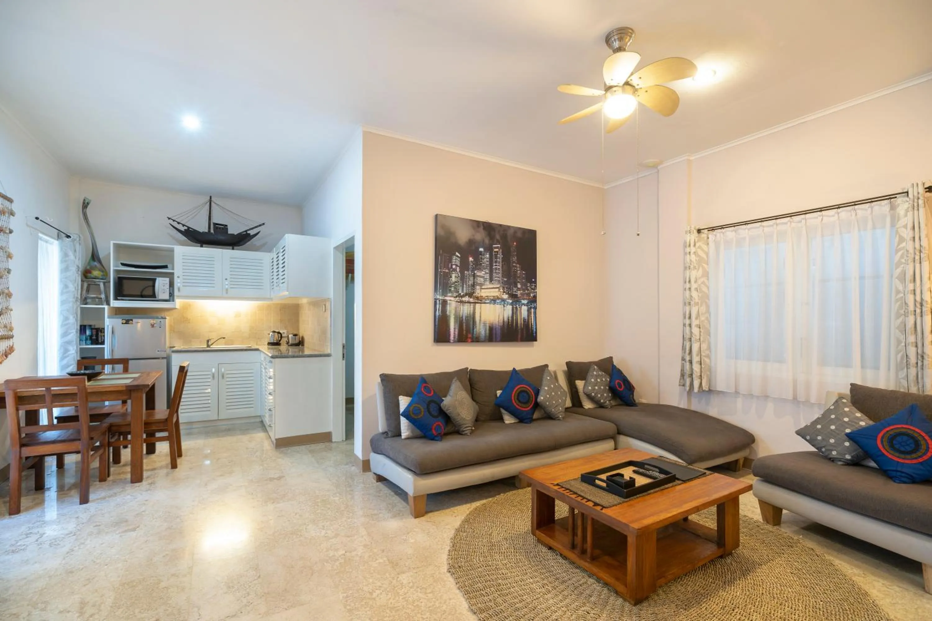 One-Bedroom Apartment in Beach Melati Apartments