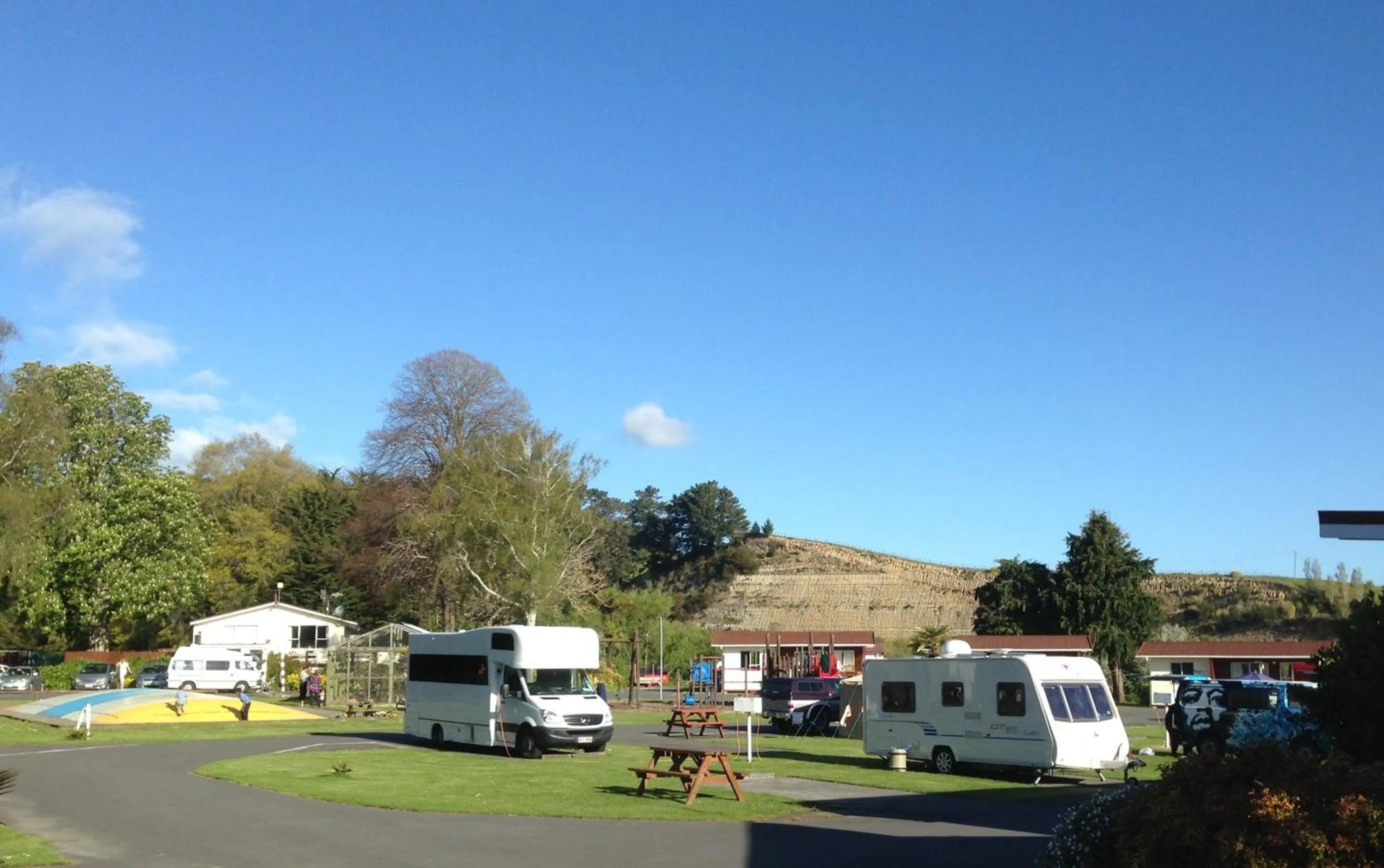 Area and facilities in Whanganui River Top 10 Holiday Park