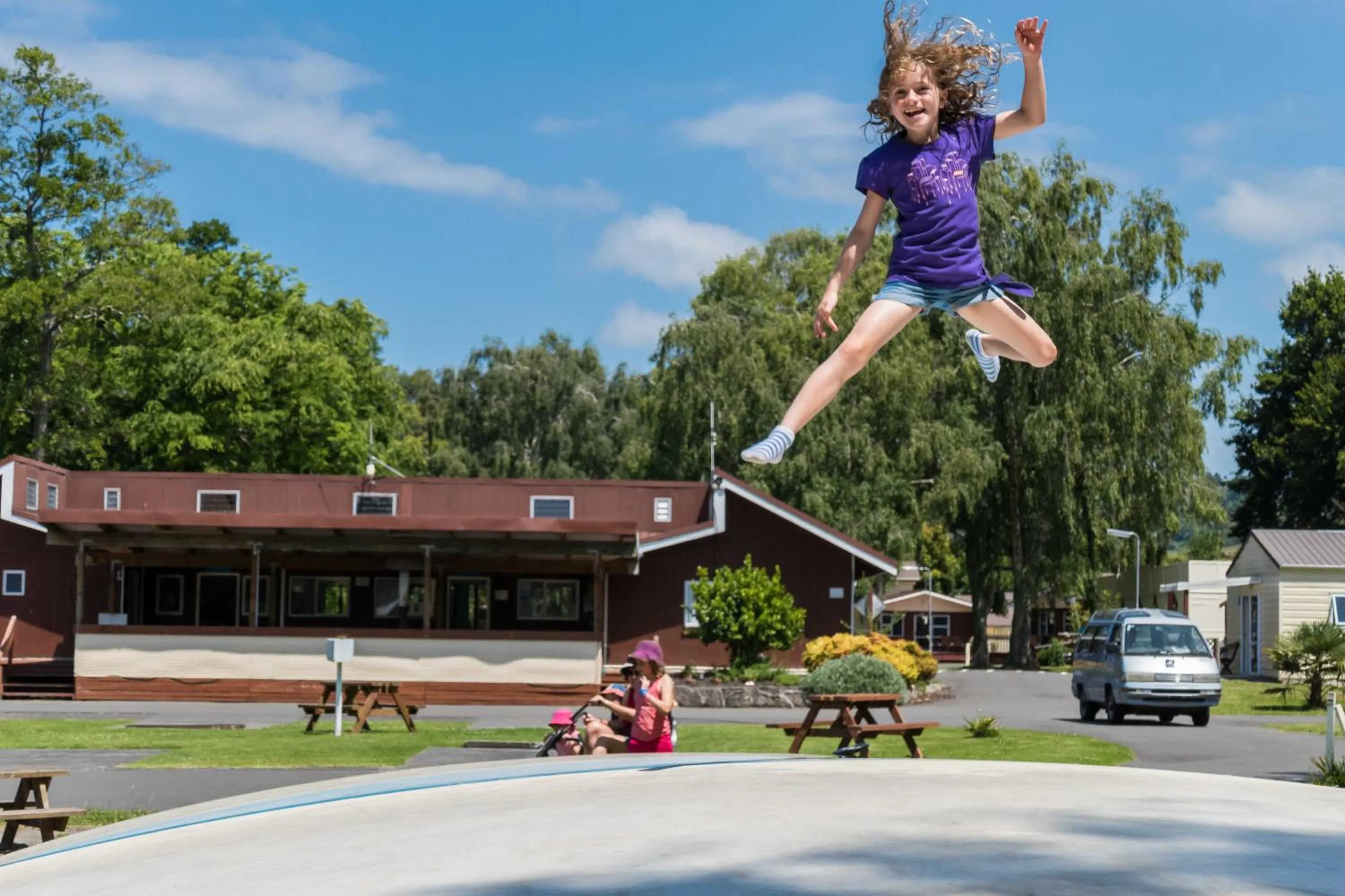 On site in Whanganui River Top 10 Holiday Park
