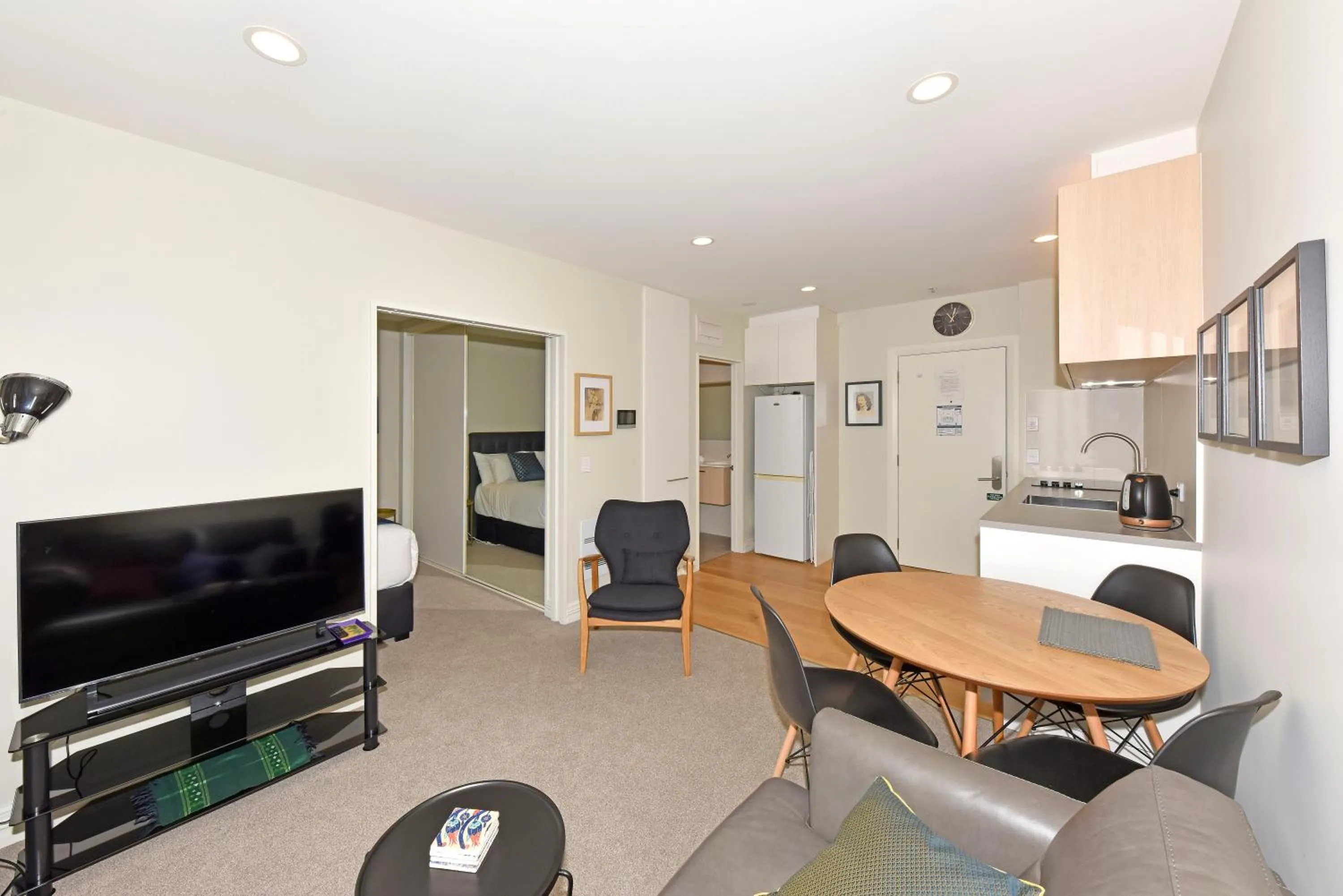Living room in West Fitzroy Apartments