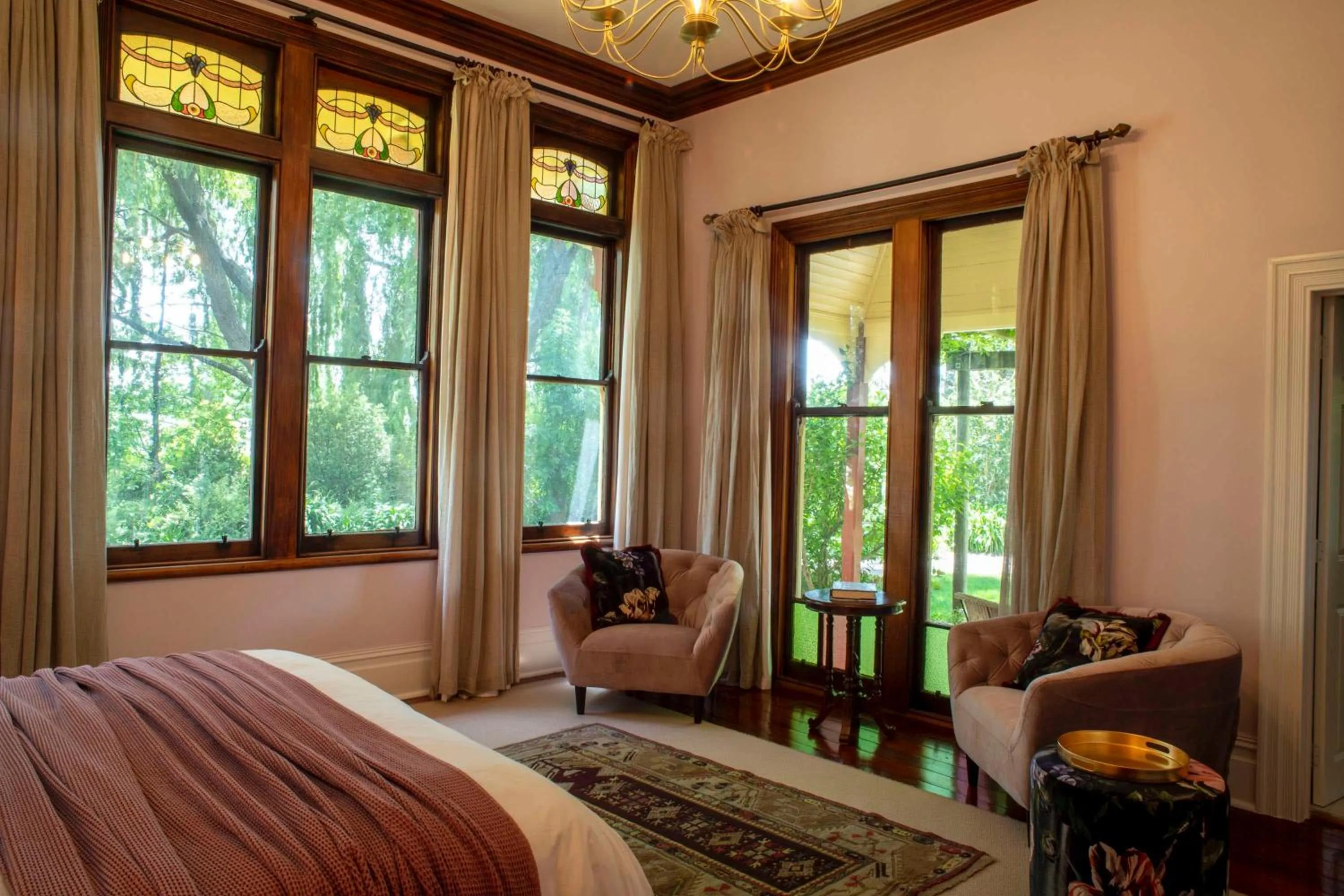 Bed in Hawthorne House