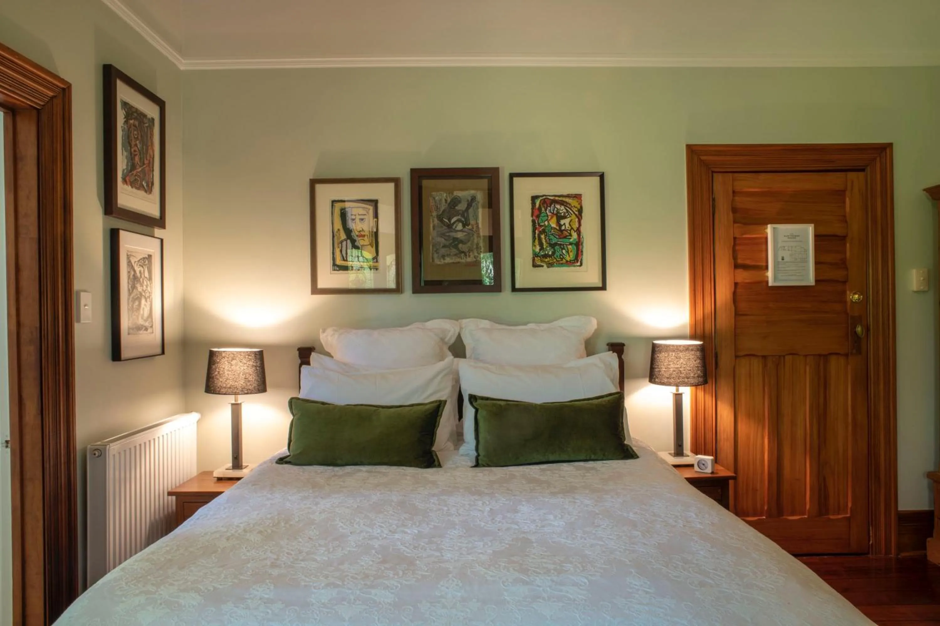 Bed in Hawthorne House