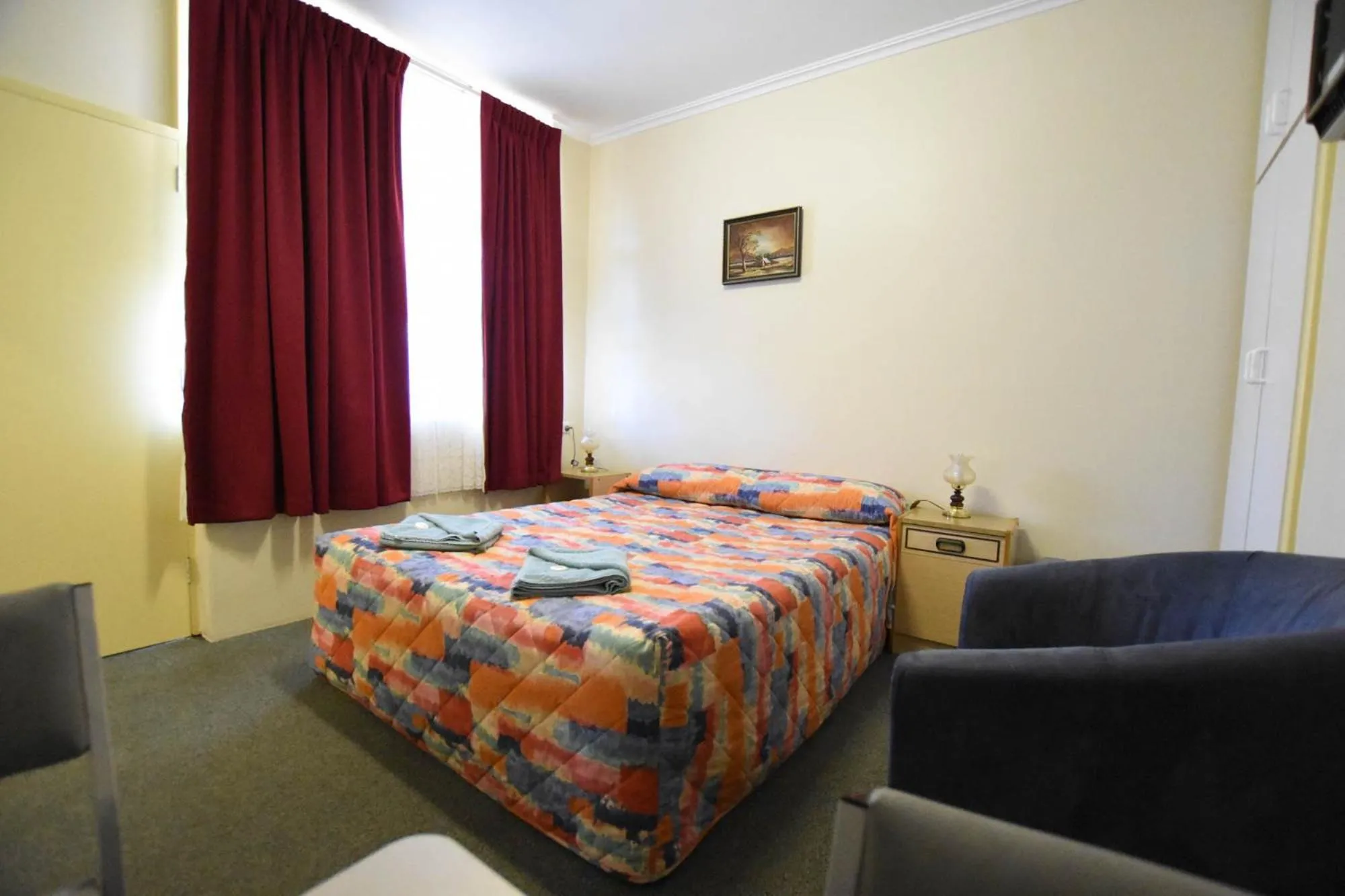 Bedroom, Bed in Murray Bridge Motor Inn