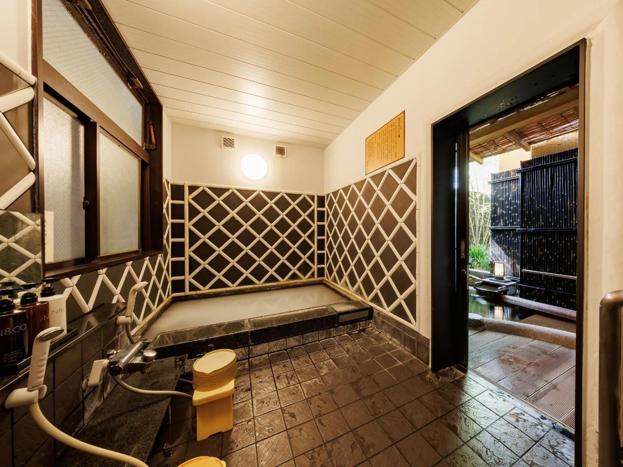 Hot Spring Bath in Oiwakeya Ryokan