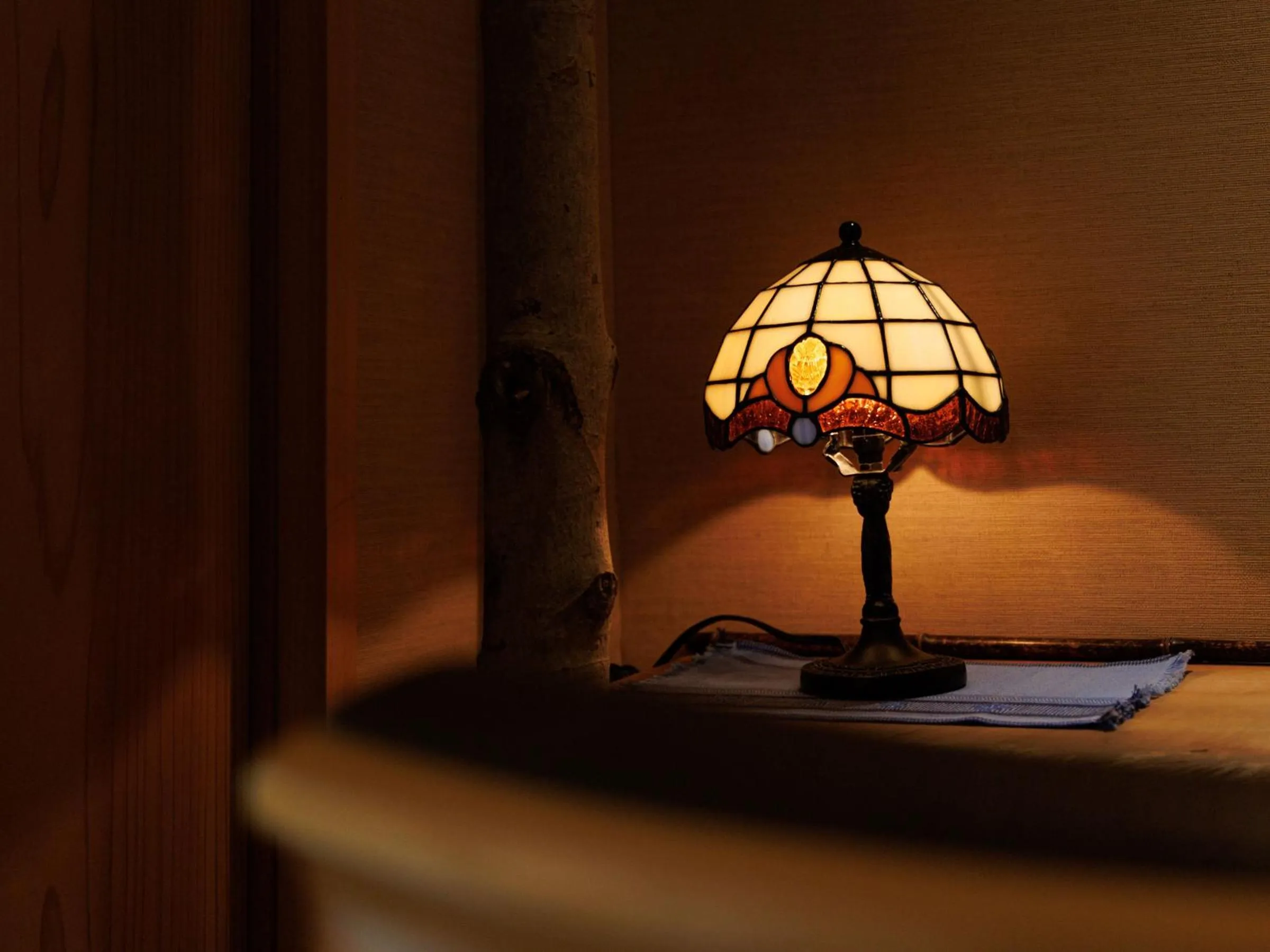 Decorative detail in Oiwakeya Ryokan