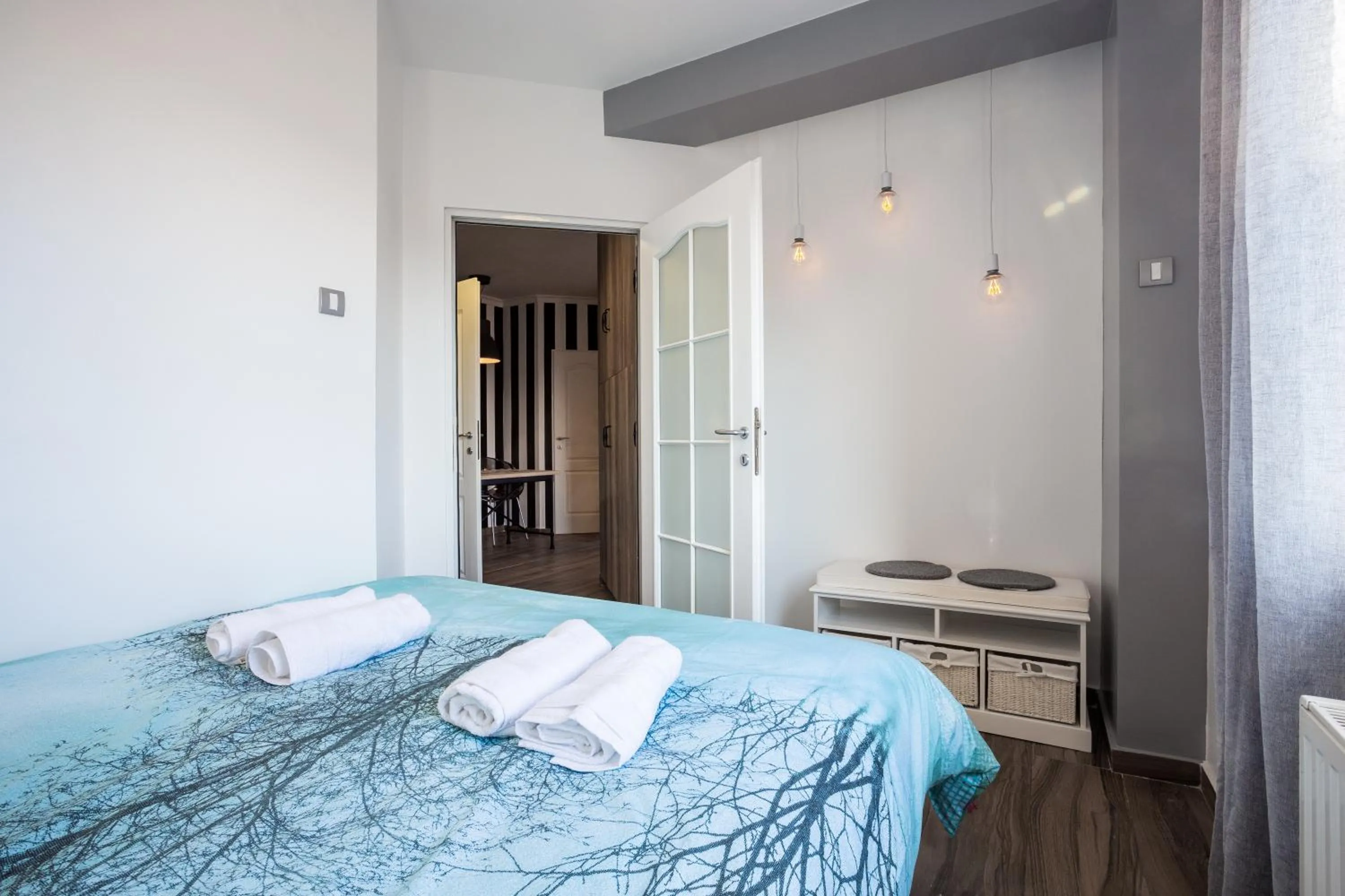 Bed in Apartment Eugen II