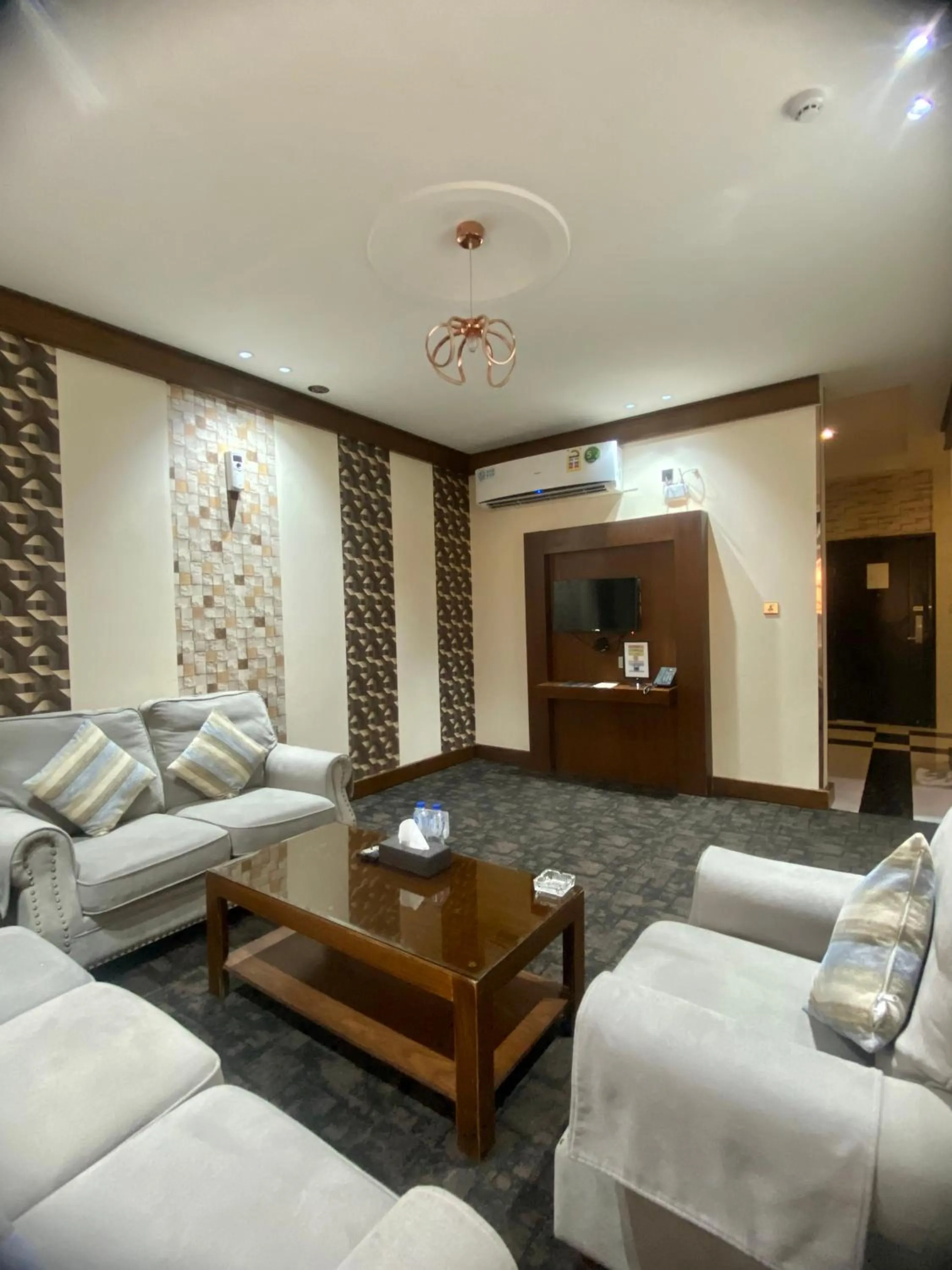 Seating area in Aral Hotel Apartments