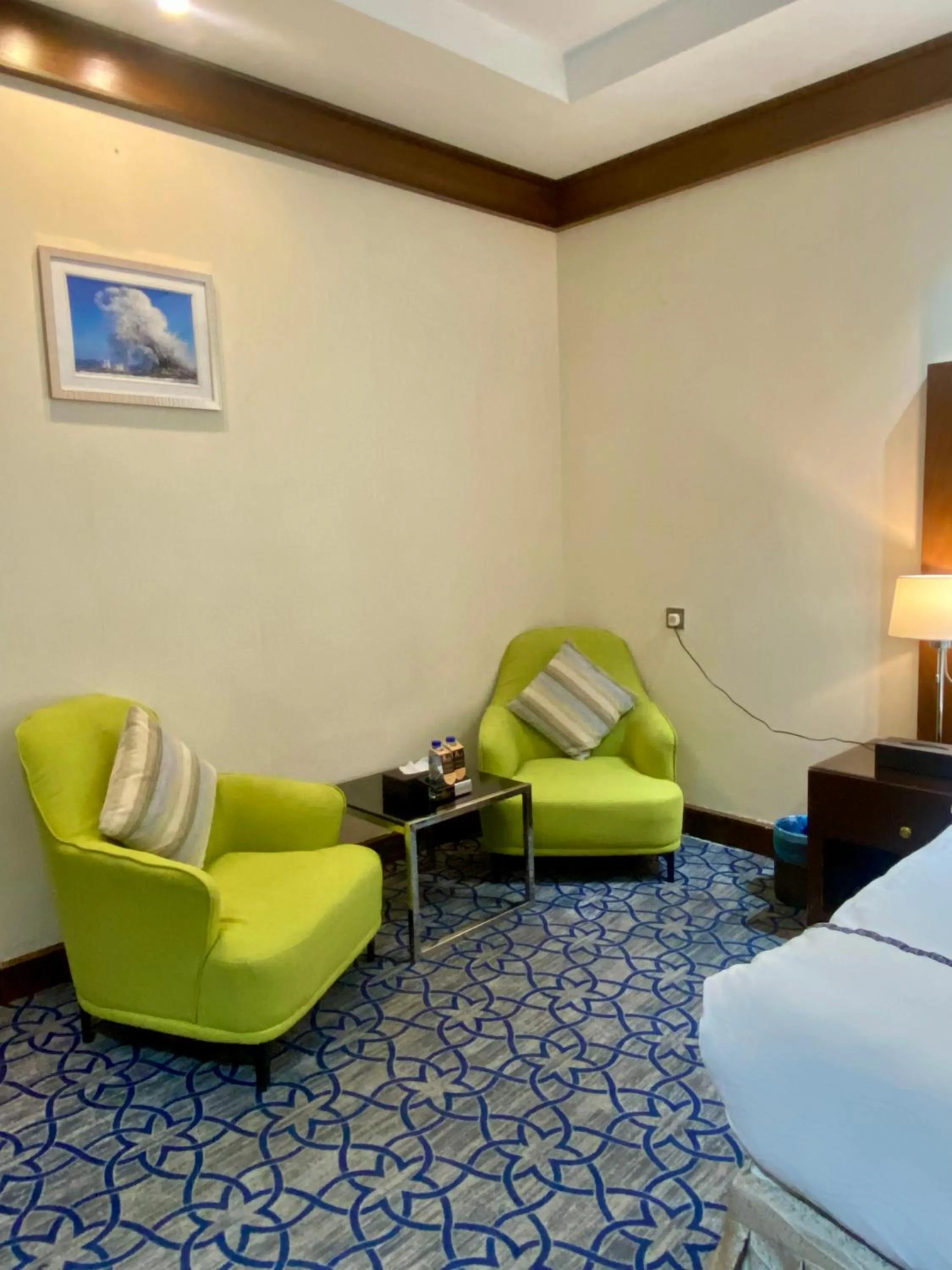 Bed in Aral Hotel Apartments