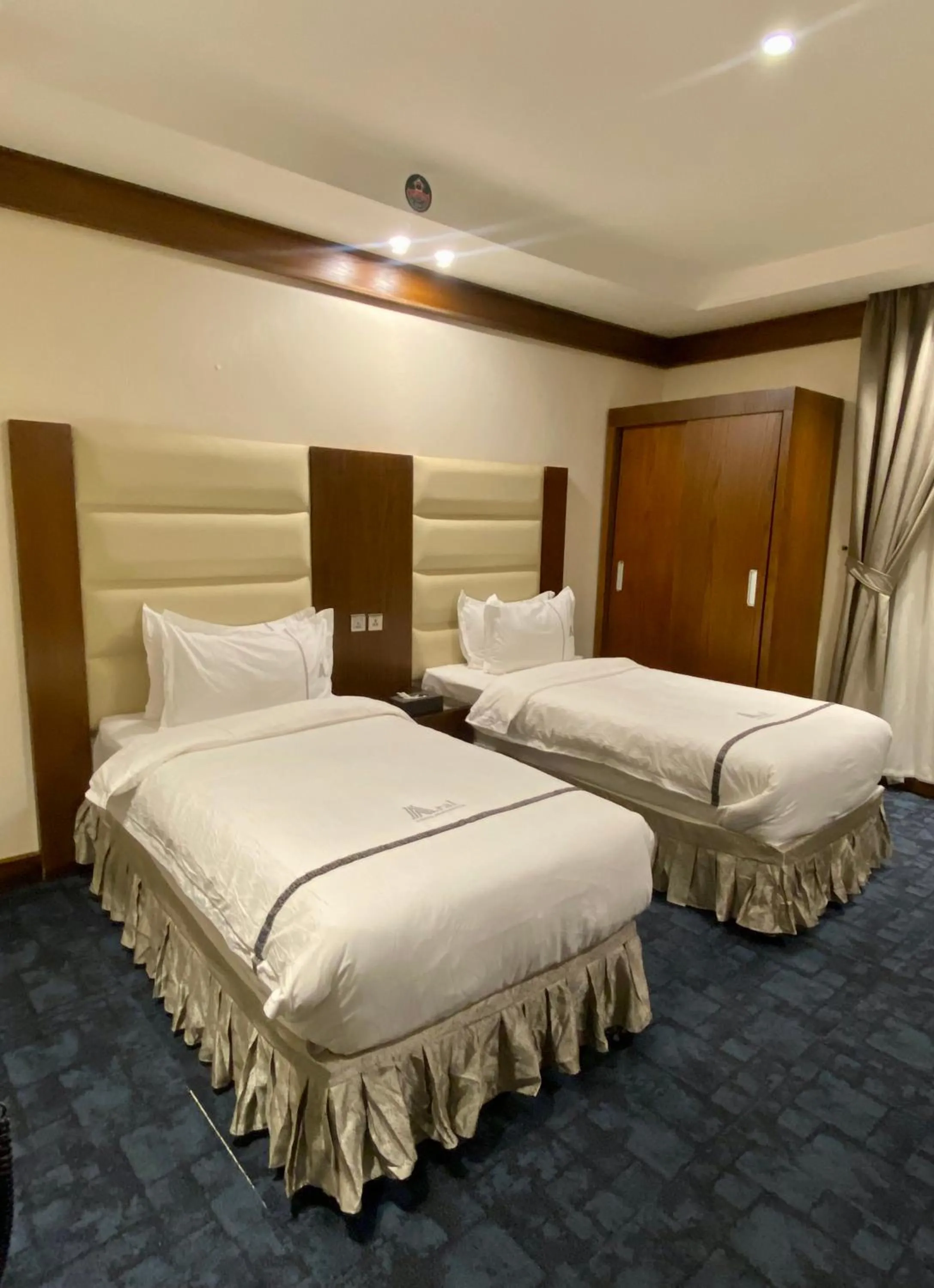 Bed in Aral Hotel Apartments