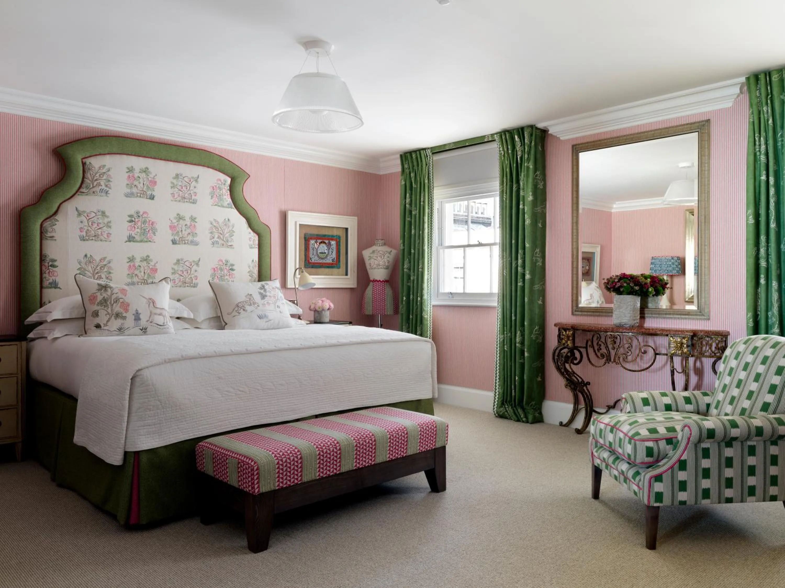 Bed in Haymarket Hotel, Firmdale Hotels