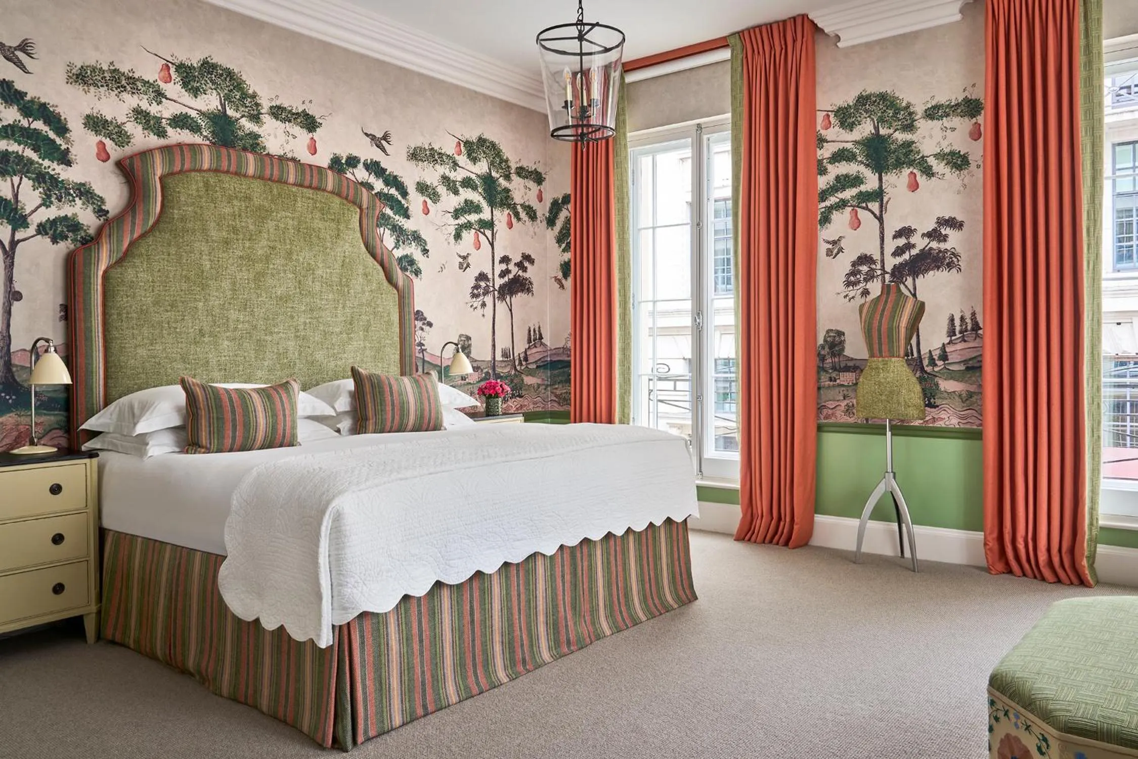 Bed in Haymarket Hotel, Firmdale Hotels