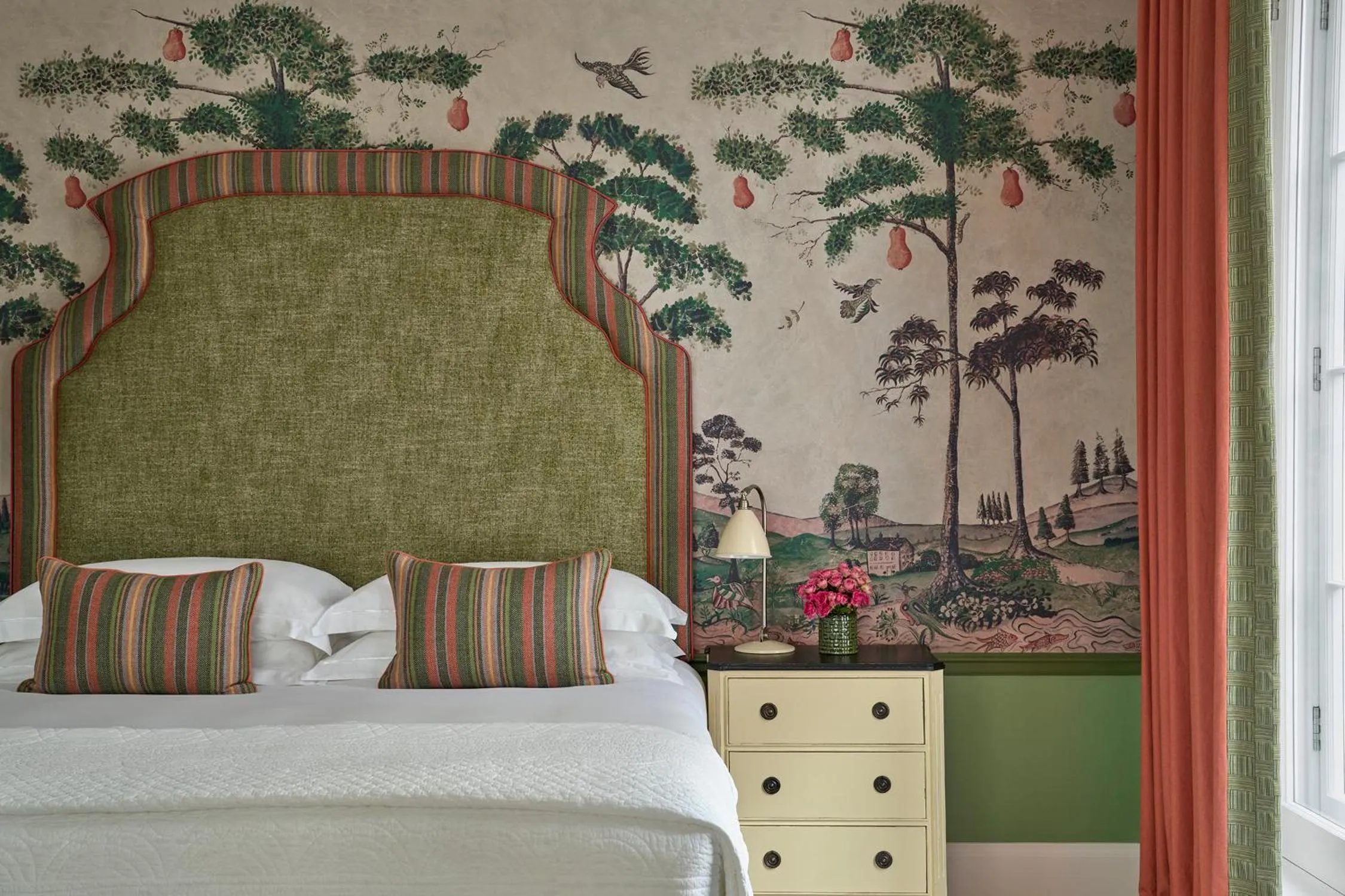 Bed in Haymarket Hotel, Firmdale Hotels