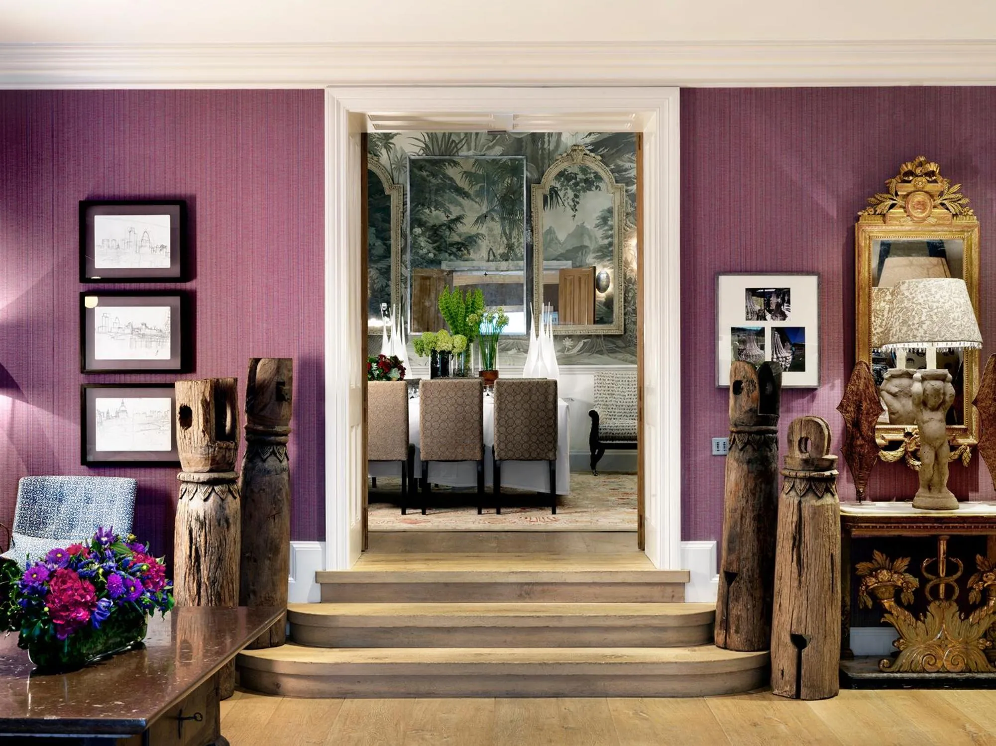 Meeting/conference room in Haymarket Hotel, Firmdale Hotels