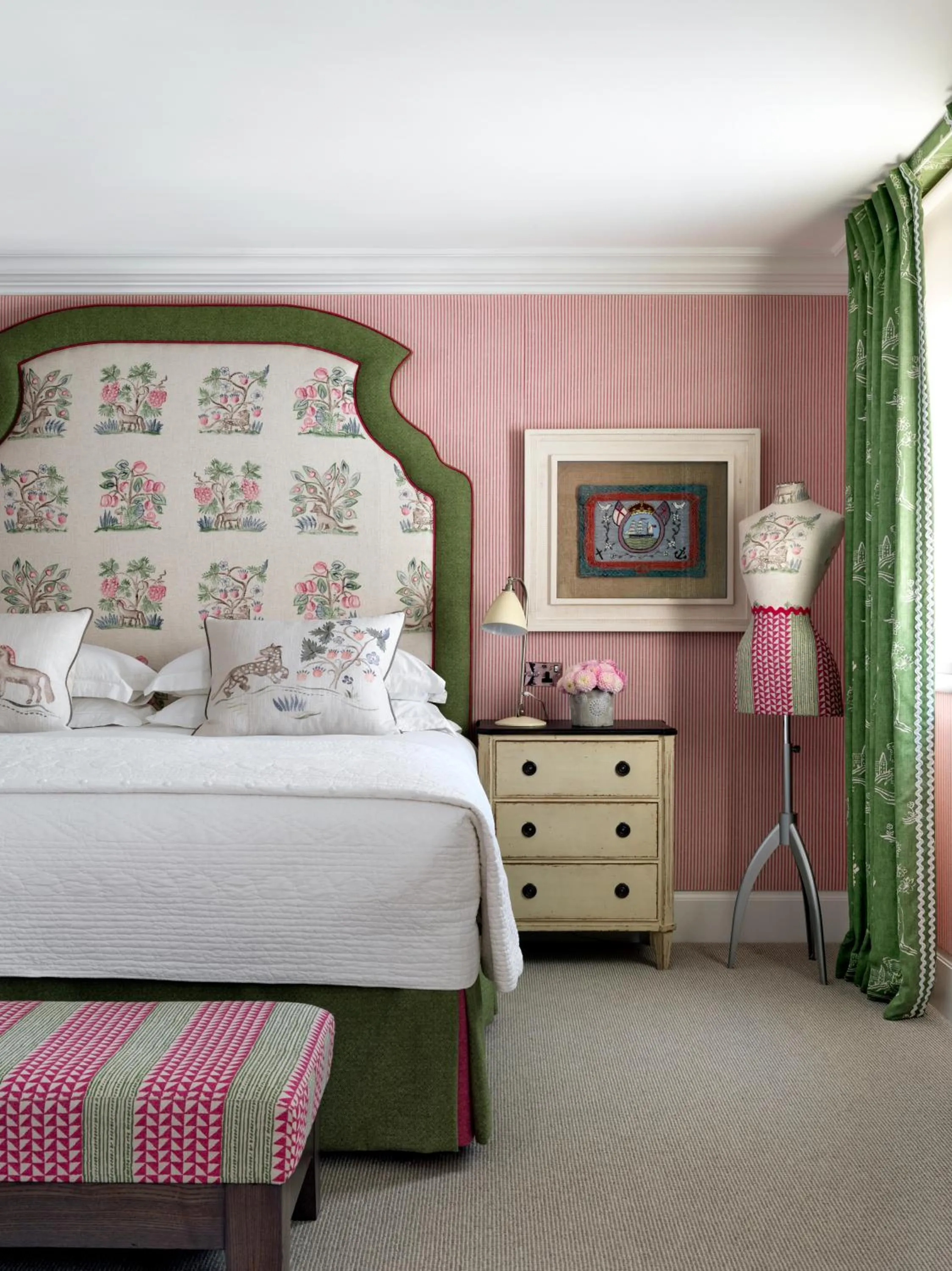 Bed in Haymarket Hotel, Firmdale Hotels