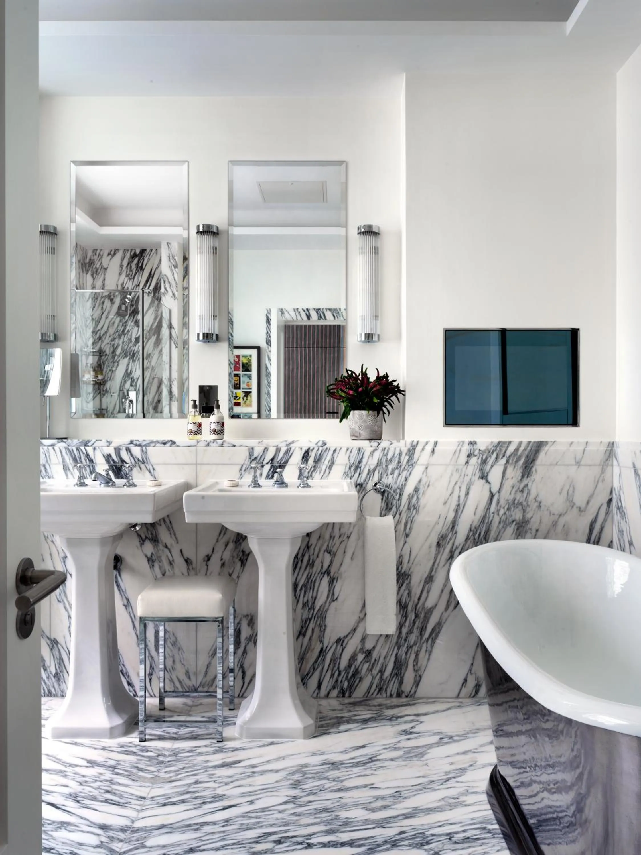 Bathroom in Haymarket Hotel, Firmdale Hotels