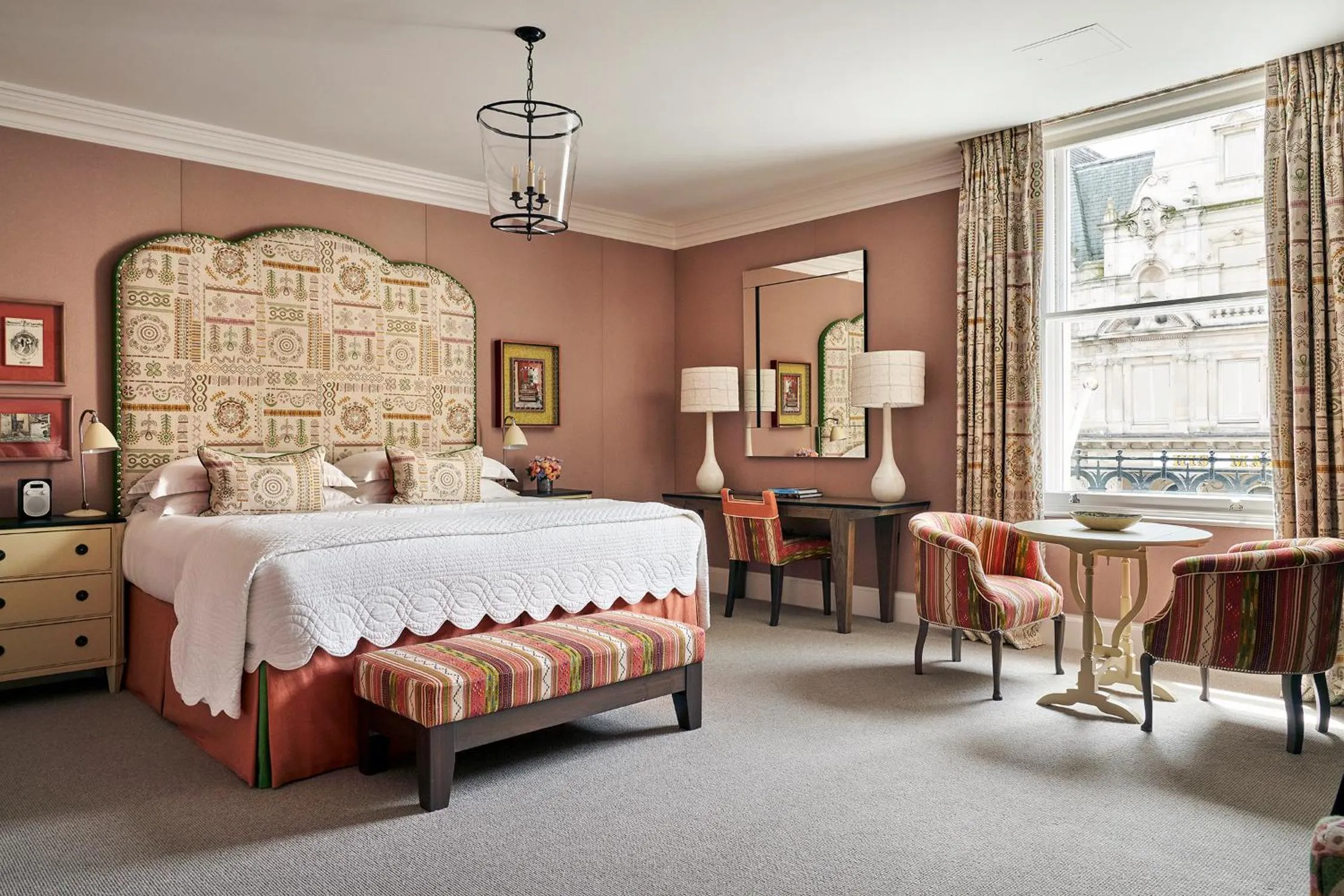 Photo of the whole room, Bed in Haymarket Hotel, Firmdale Hotels