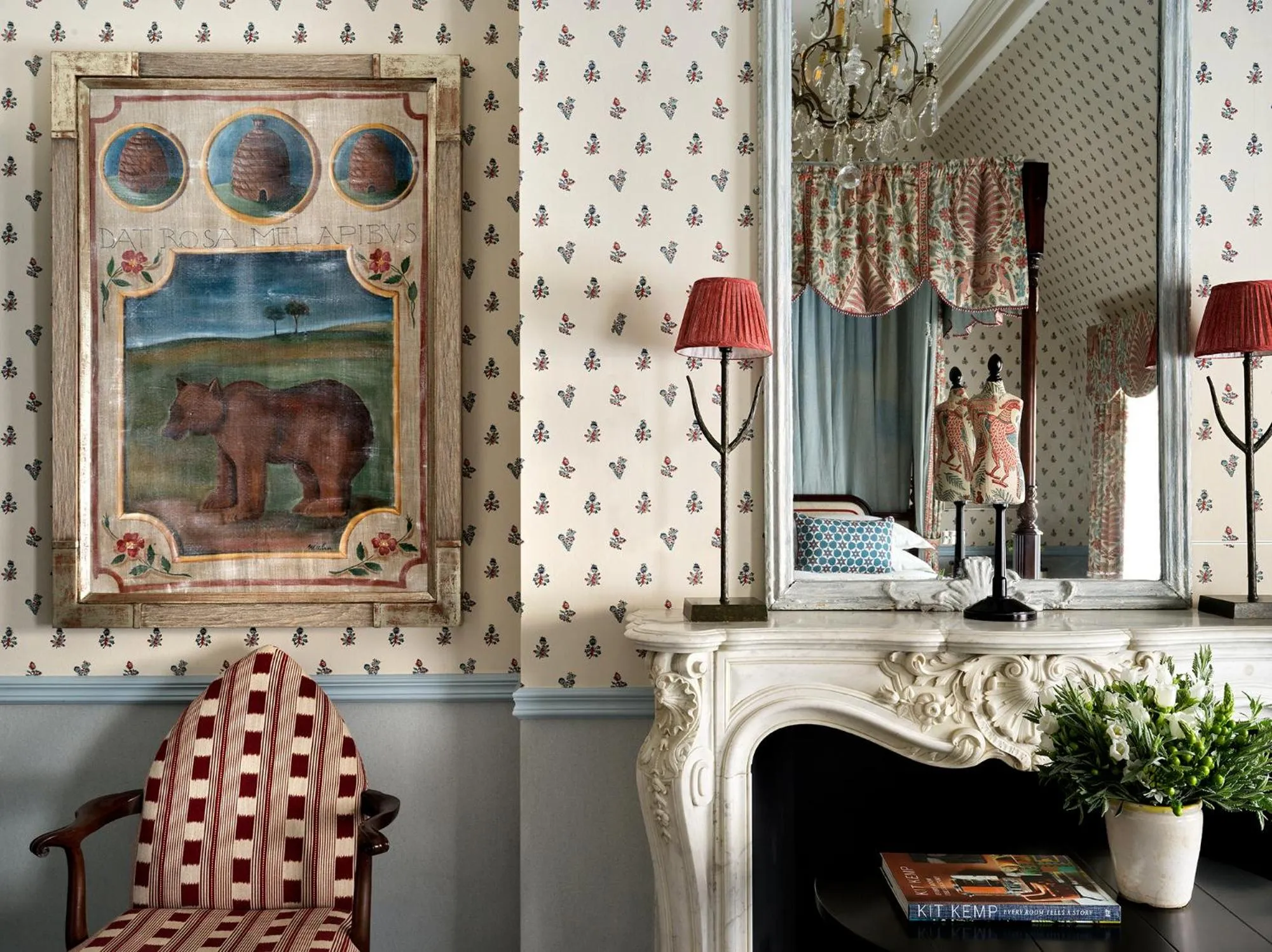 Decorative detail in Covent Garden Hotel, Firmdale Hotels